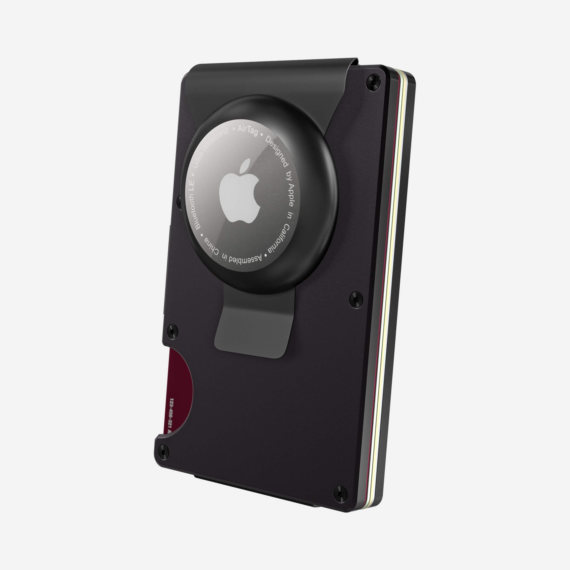 AirTag Money Clip Wallet (Phantom Black) Essential Bundle