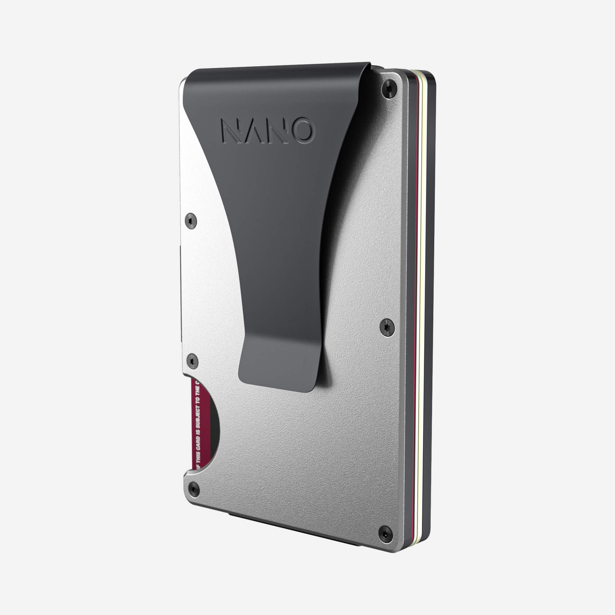 Money Clip Wallet (Ghost Silver) Essential Bundle