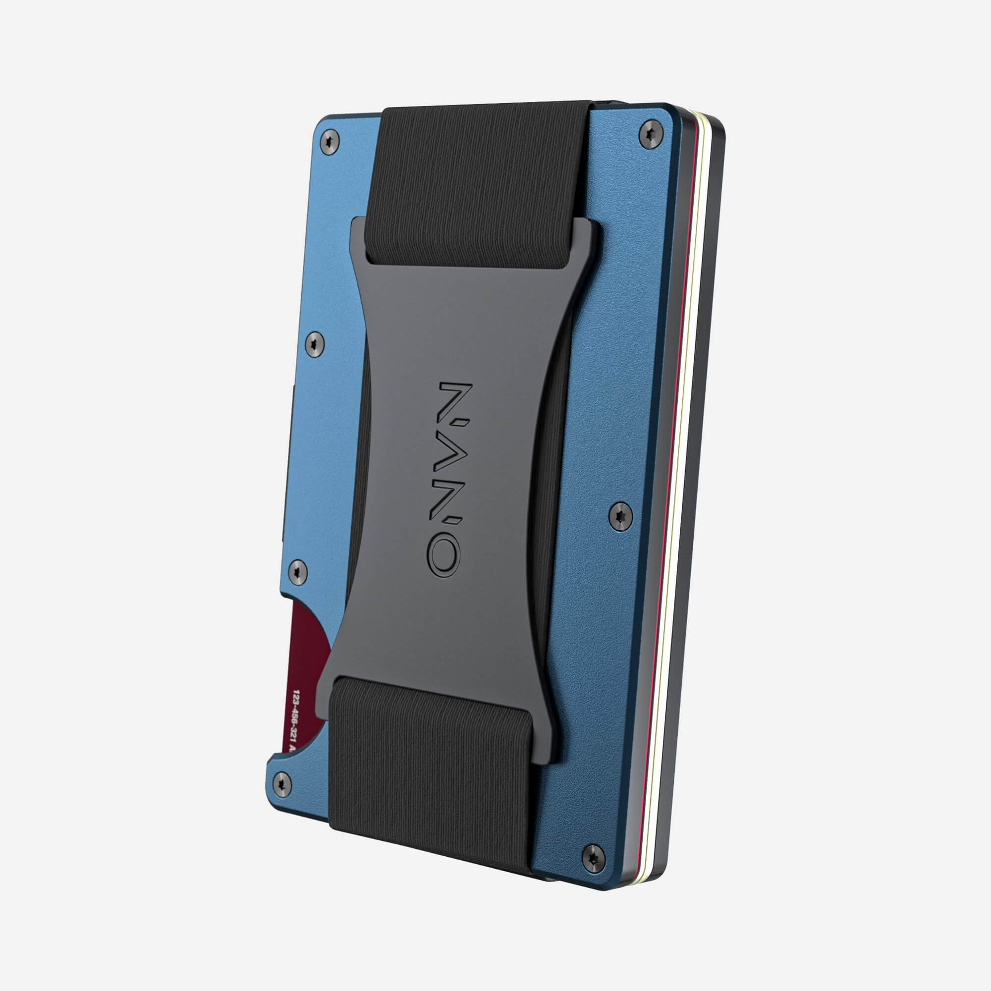 Personalised Cash Strap Wallet (Riviera Navy) Everyday Bundle