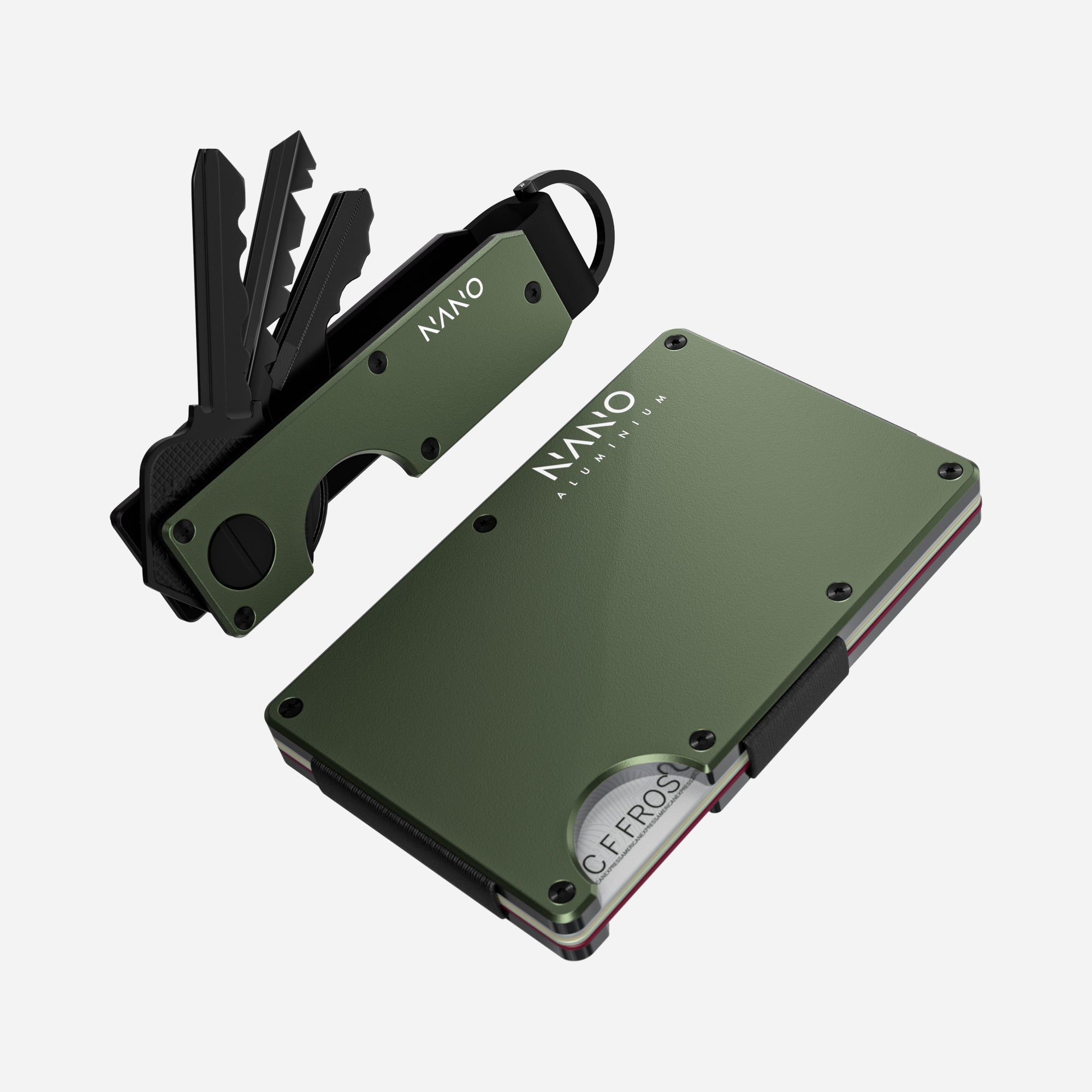 Cash Strap Wallet (Heritage Green) Everyday Bundle