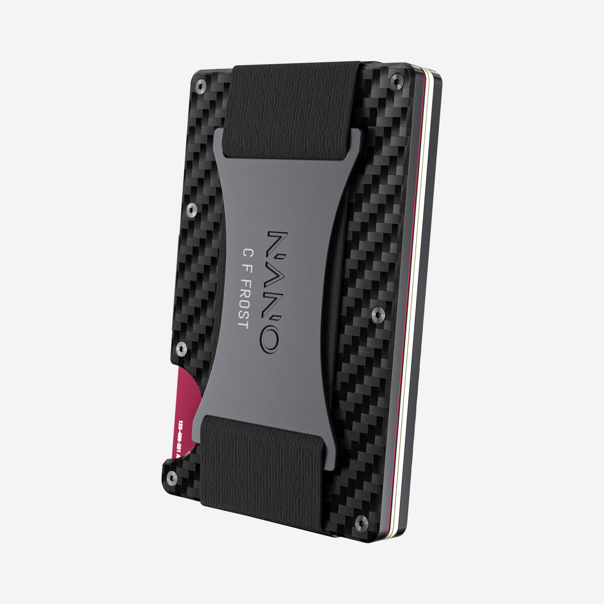 Personalised Cash Strap Wallet (Stealth Black) Essential Bundle