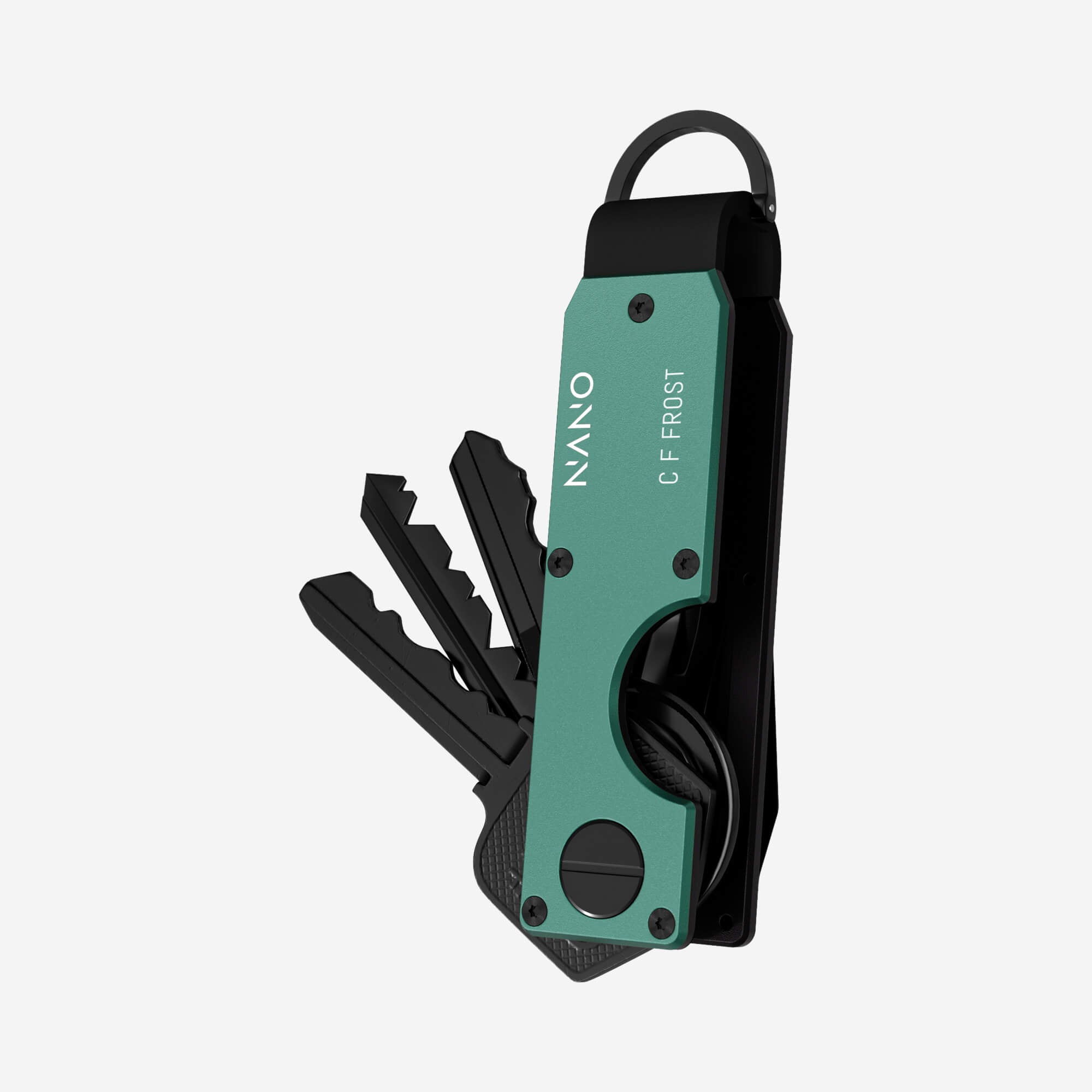 Personalised Key Case (Racing Green)