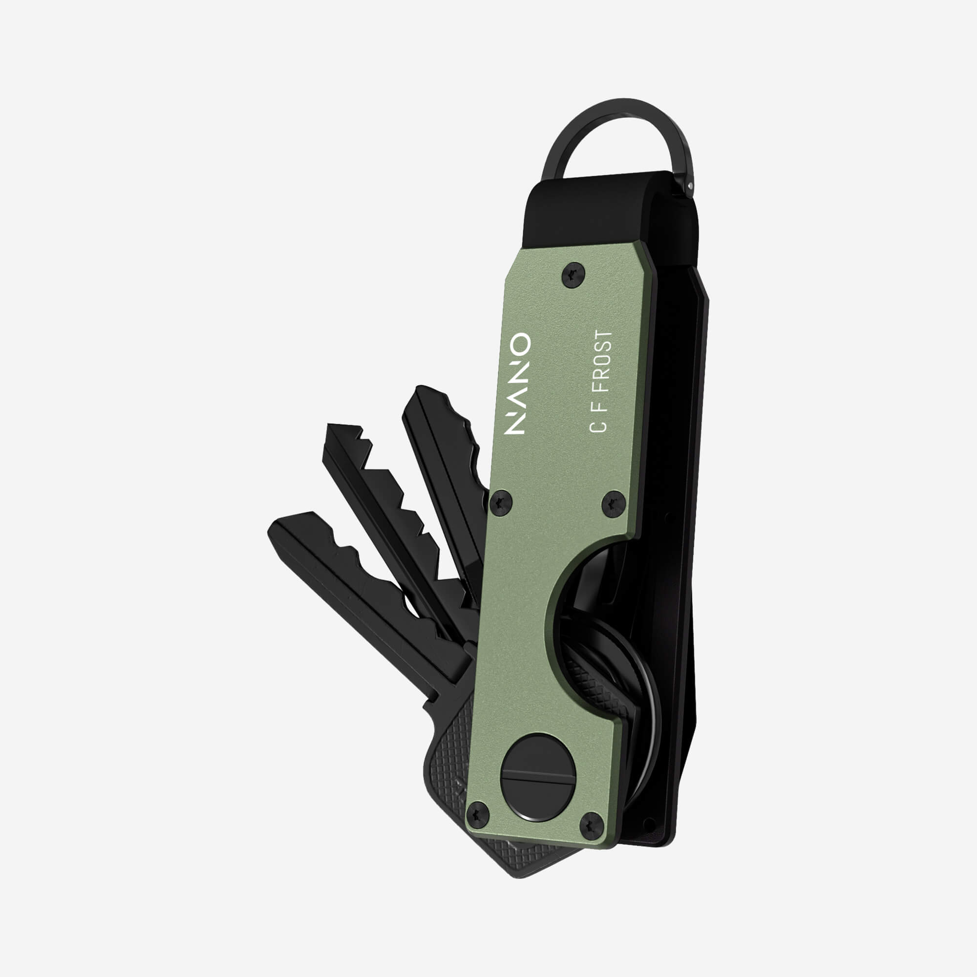 Personalised Key Case (Heritage Green)