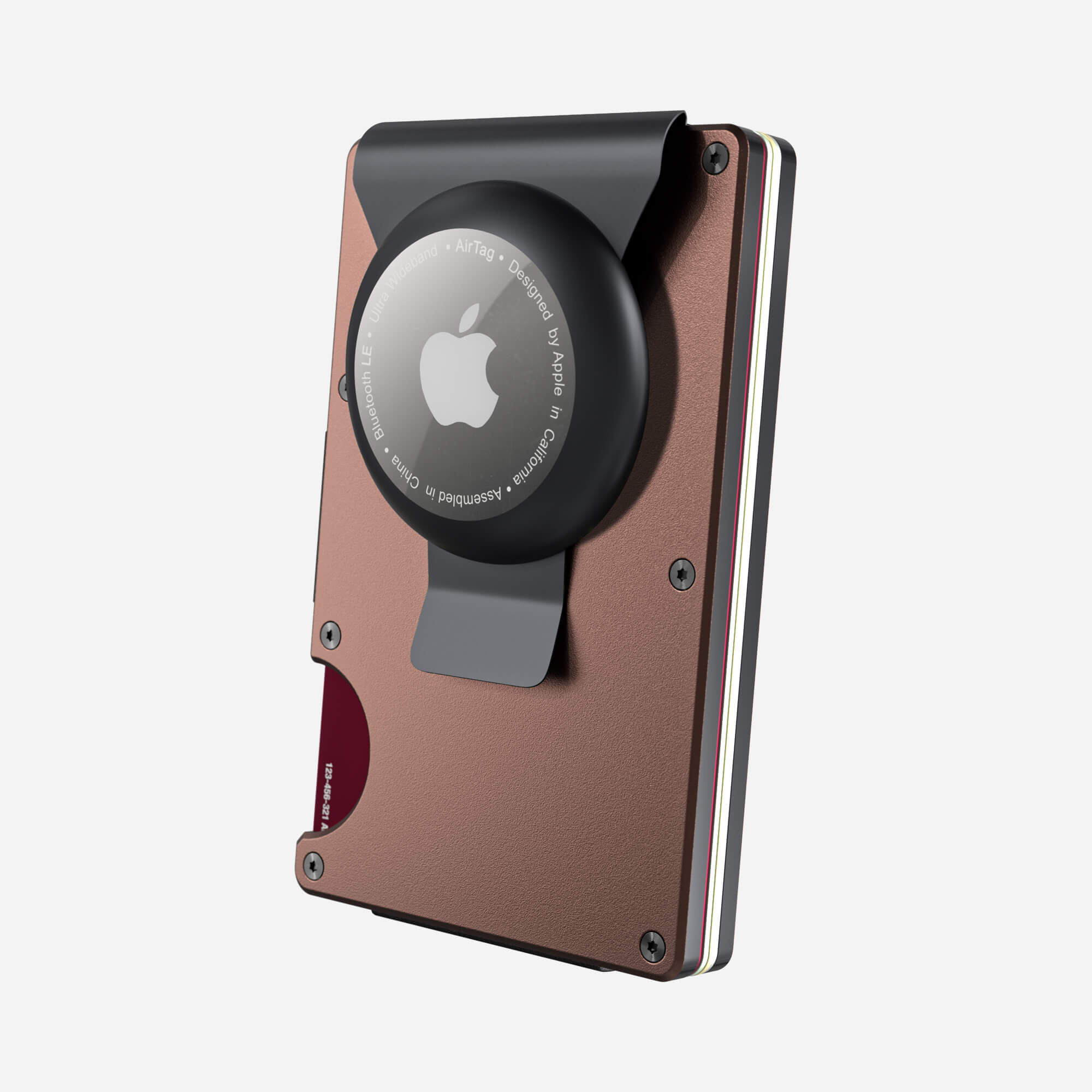 AirTag Money Clip Wallet (Sonic Copper) Everyday Bundle