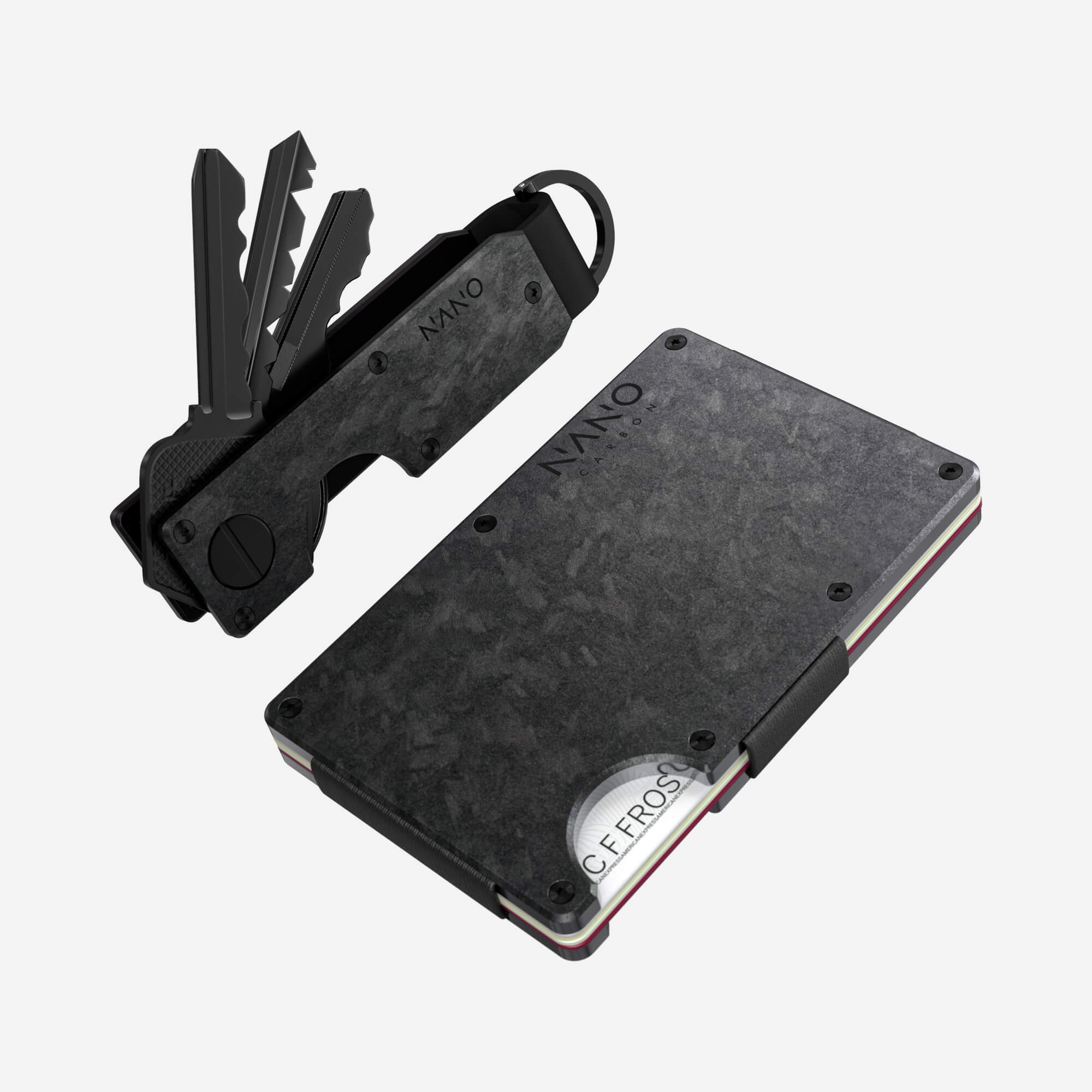 Cash Strap Wallet (Nero) Everyday Bundle