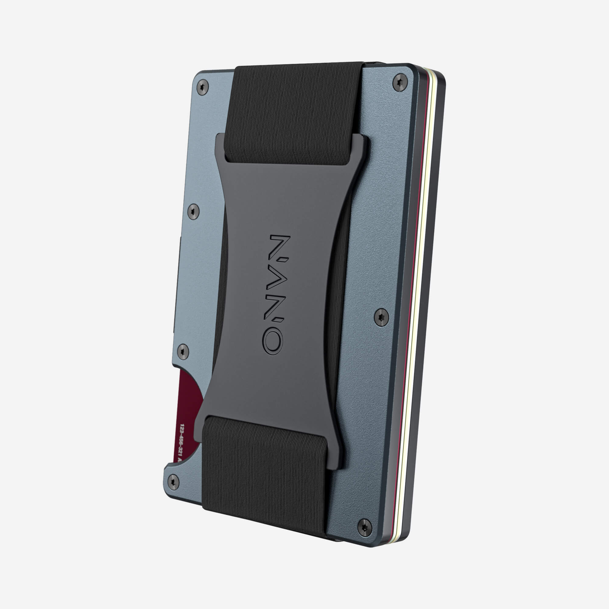 Personalised Cash Strap Wallet (Forza Grey) Essential Bundle