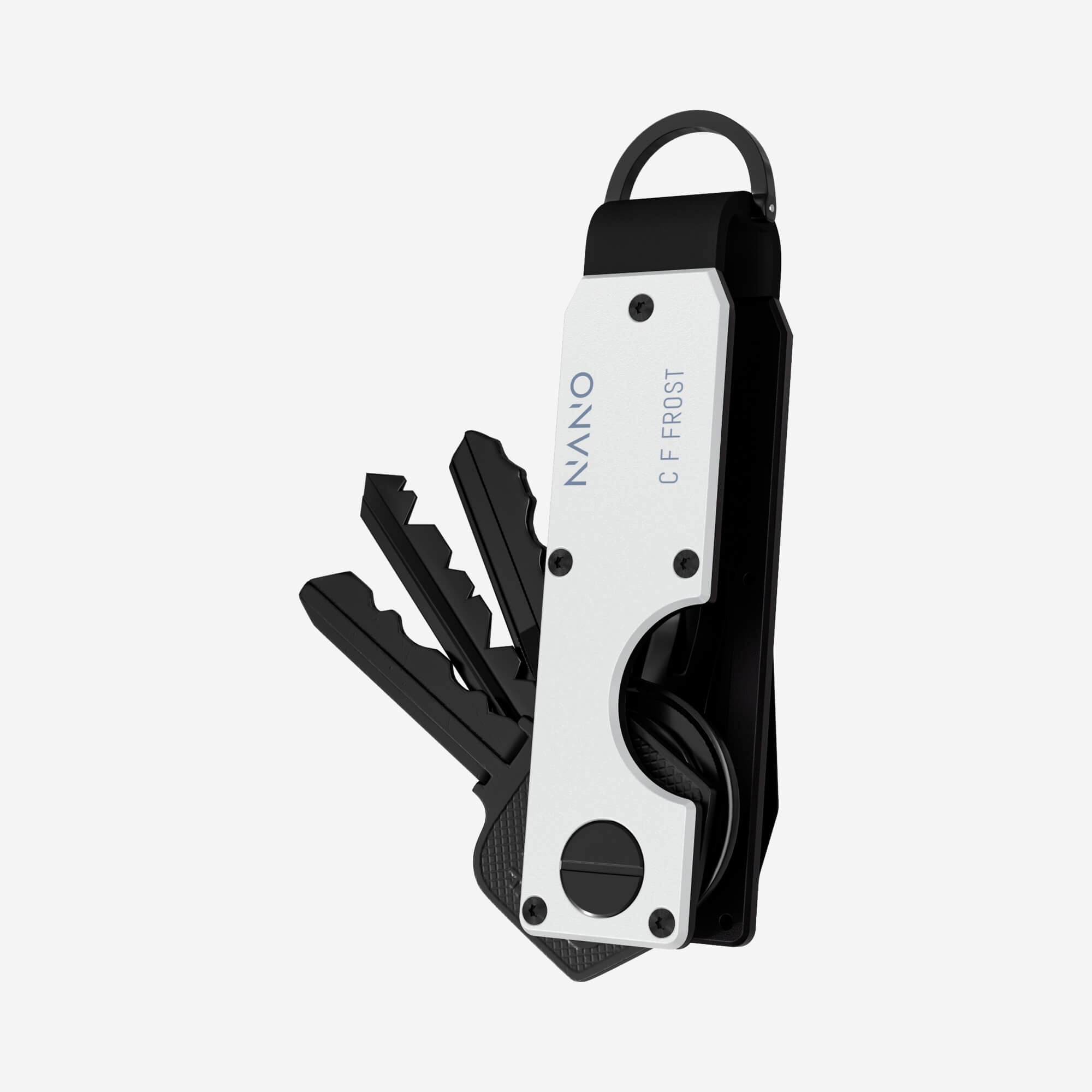 Personalised Key Case (Carrera White)