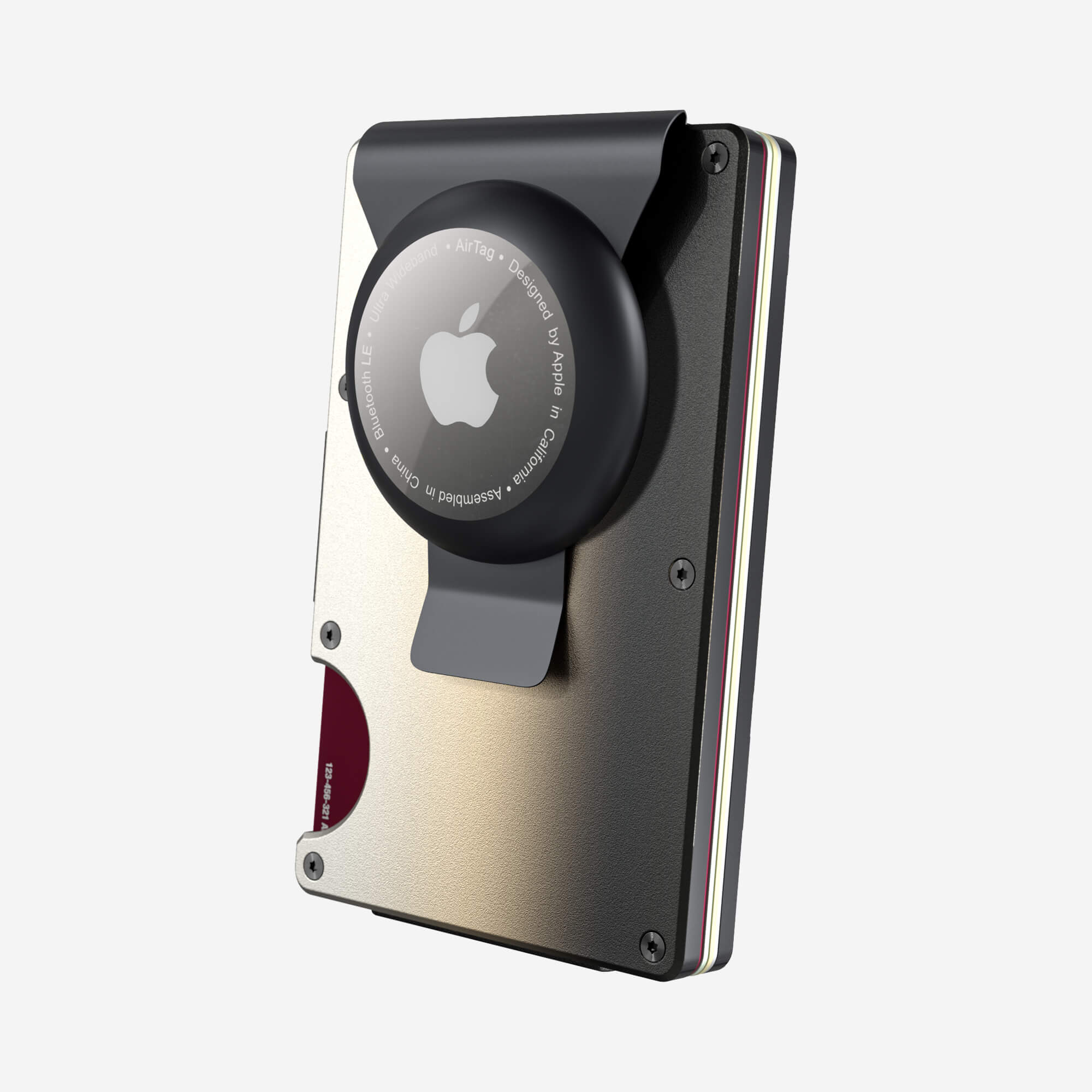 AirTag Money Clip Wallet (Onyx Eclipse) Everyday Bundle