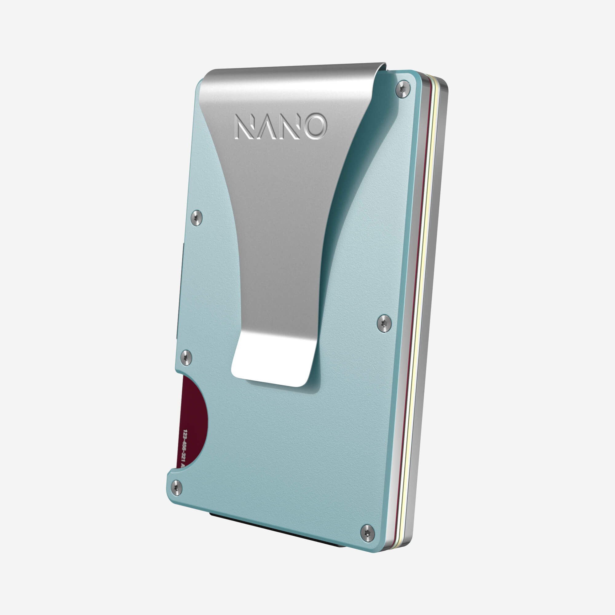 Money Clip Wallet (Ocean Mist) Everyday Bundle