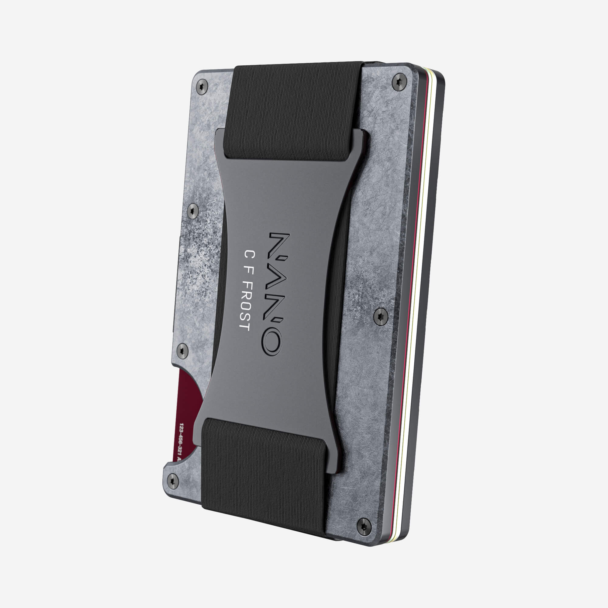 Personalised Cash Strap Wallet (Dark Storm) Everyday Bundle