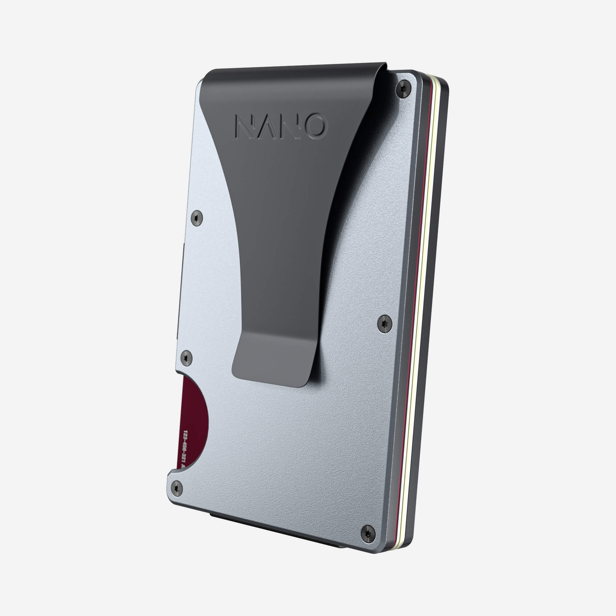 Money Clip Wallet (Spyder Grey) Essential Bundle