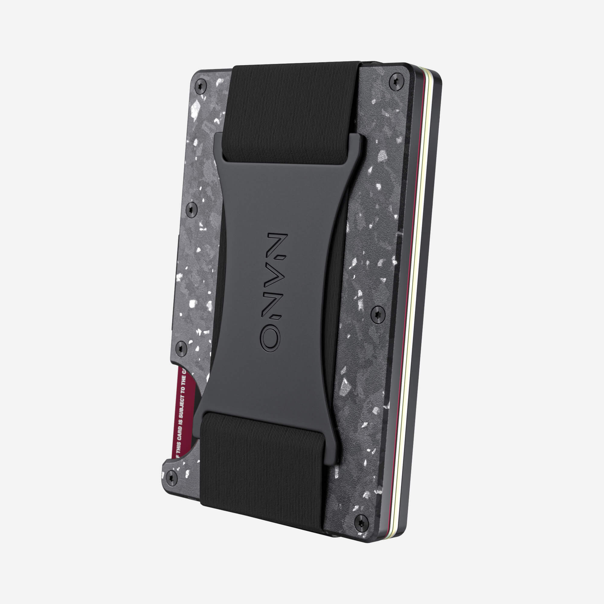 Cash Strap Wallet (Nero/Argento) Ultimate Bundle