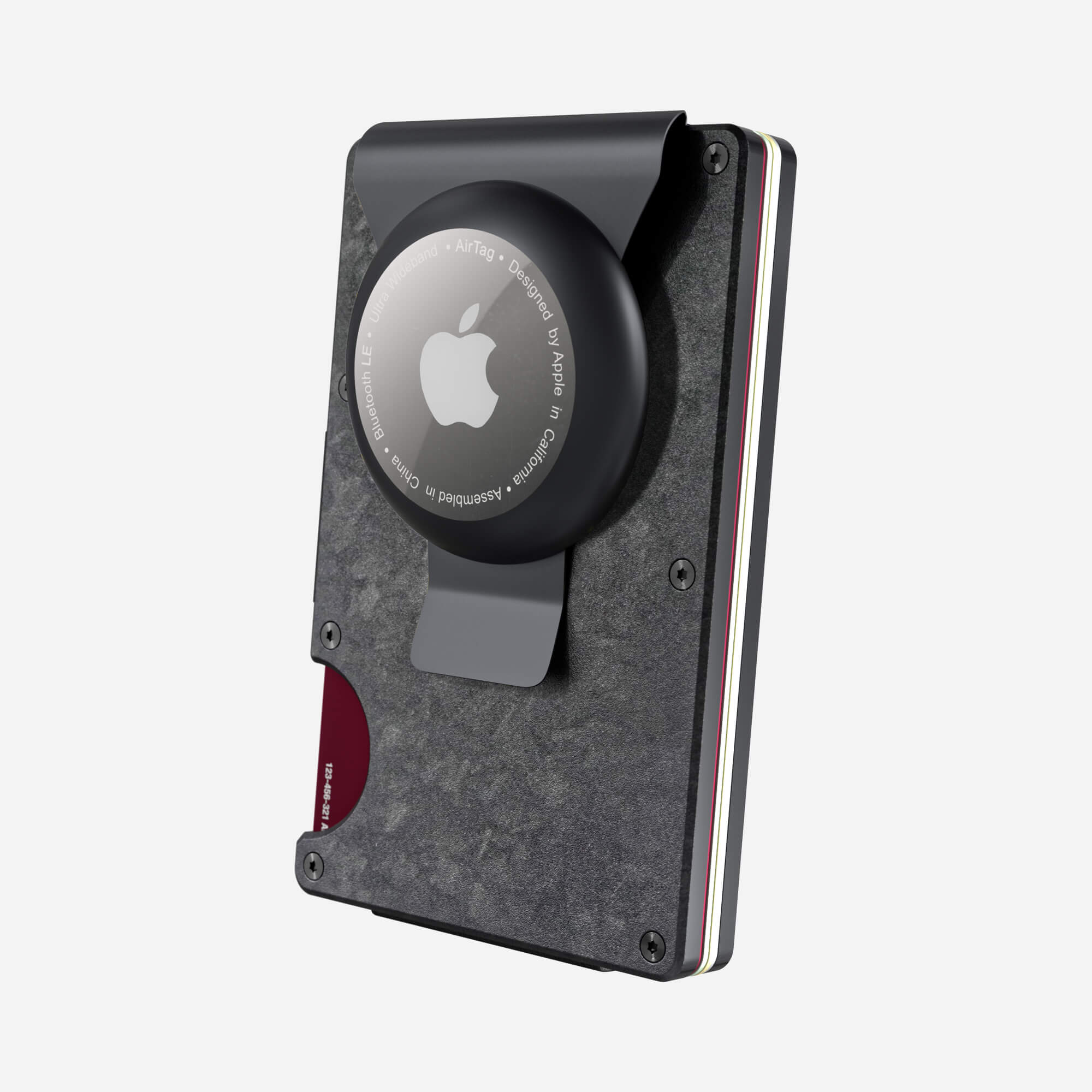 AirTag Money Clip Wallet (Nero) Everyday Bundle