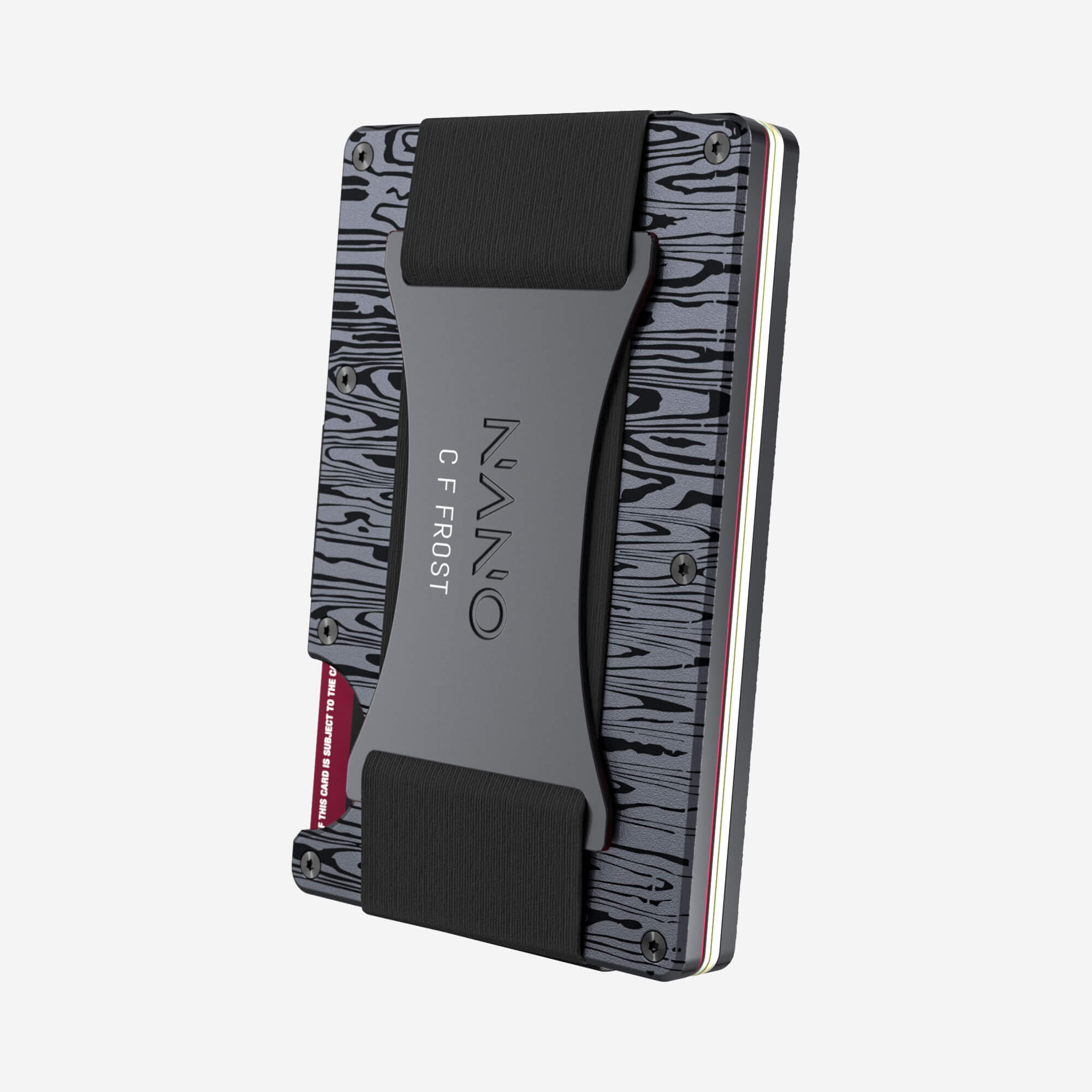 Personalised Cash Strap Wallet (Graphite Grey)