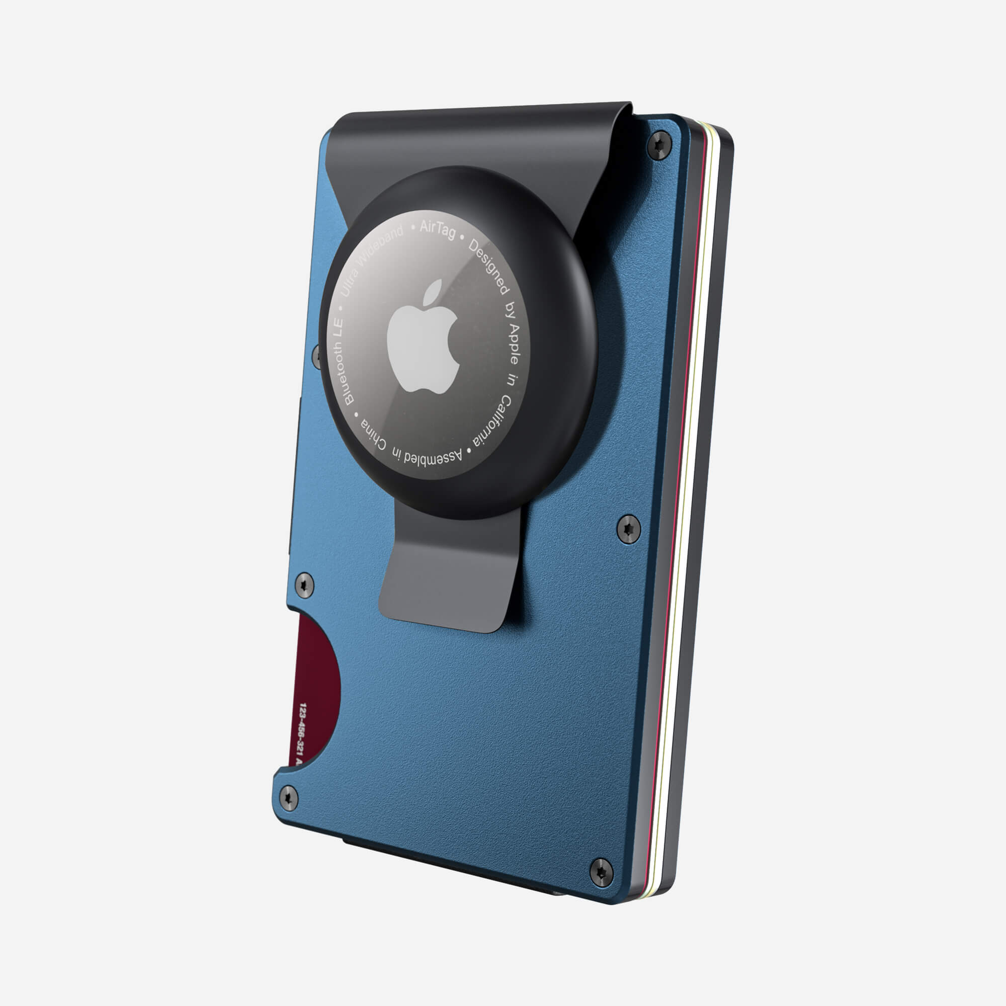 AirTag Money Clip Wallet (Riviera Navy) Everyday Bundle