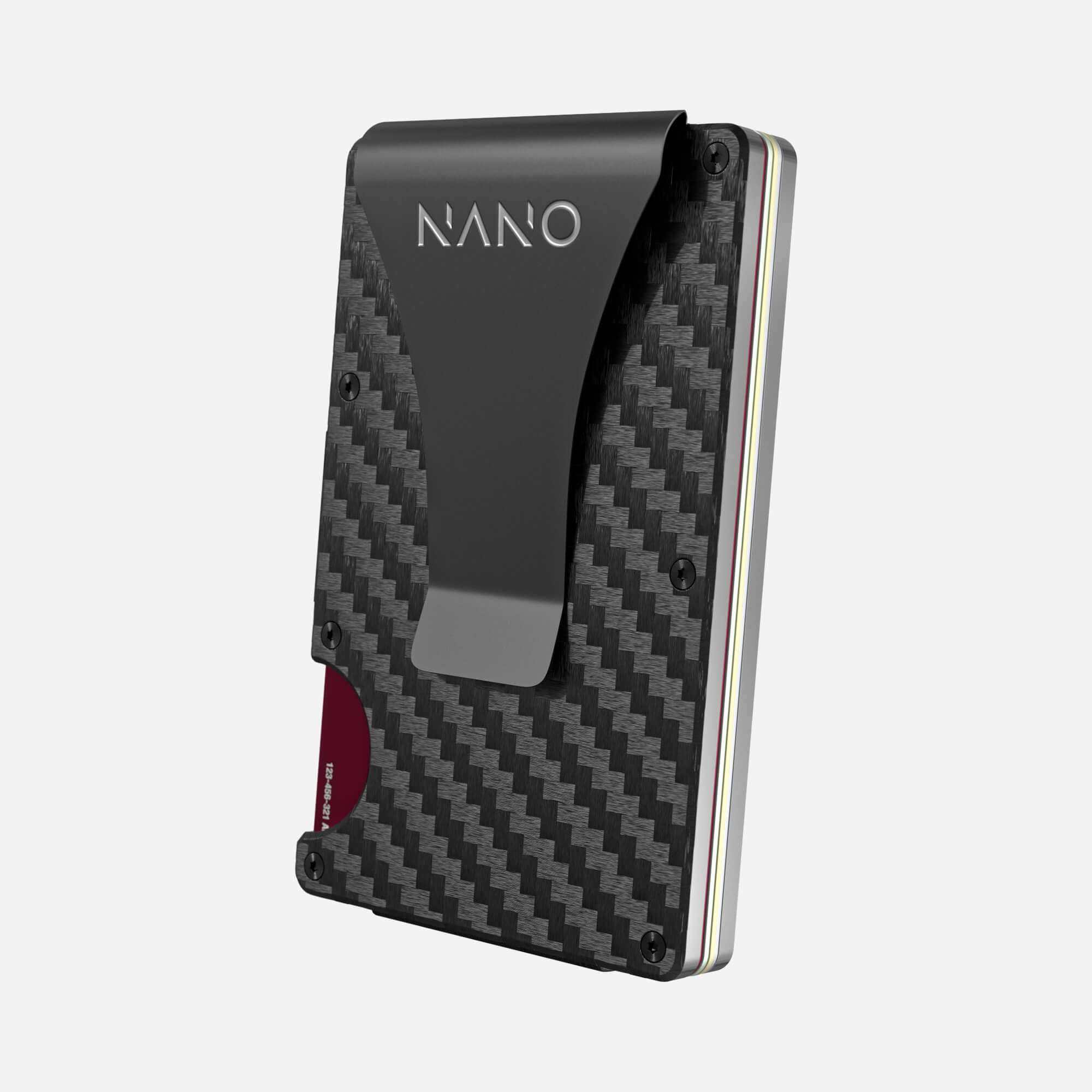 006 Money Clip Wallet (Stealth Black/Ghost Silver)