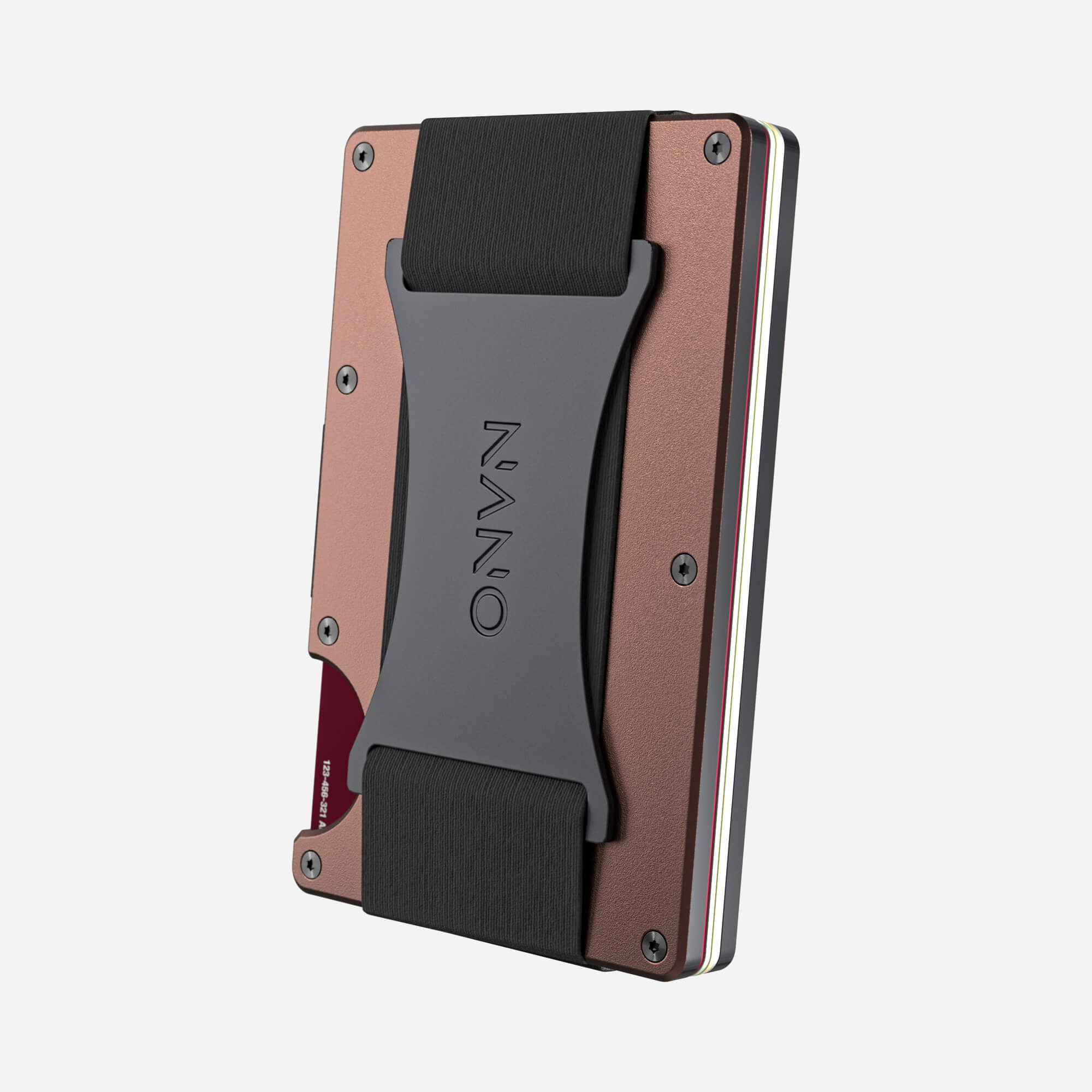 Personalised Cash Strap Wallet (Sonic Copper) Essential Bundle