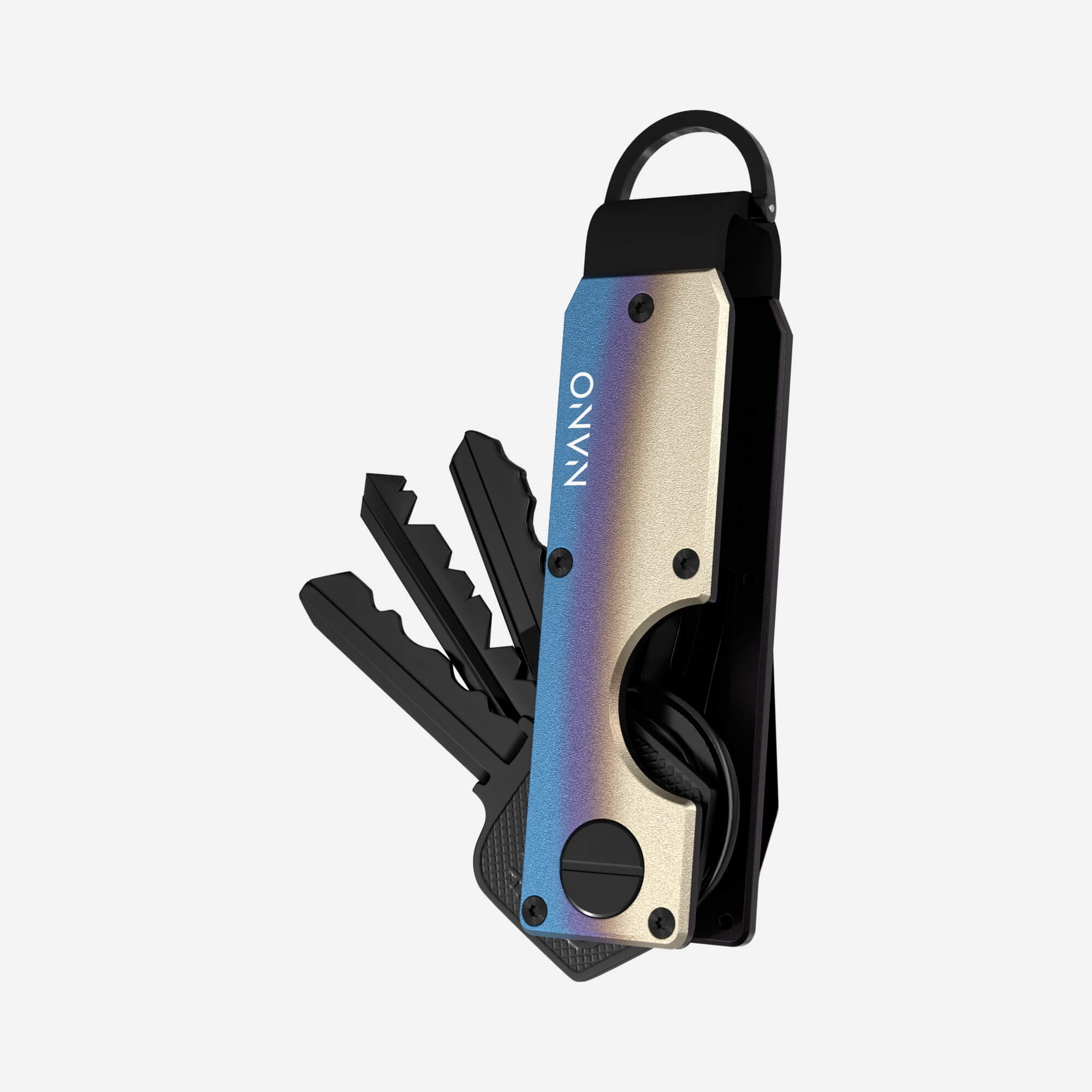 Personalised Key Case (Flame Burnt)