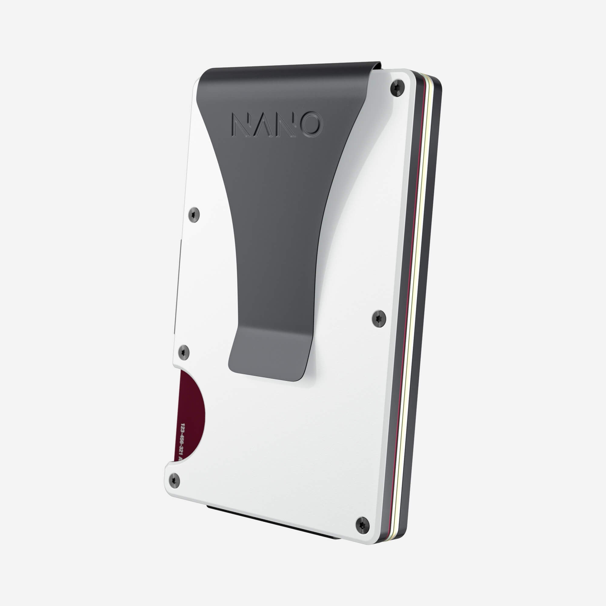 Personalised Money Clip Wallet (Carrera White) Essential Bundle