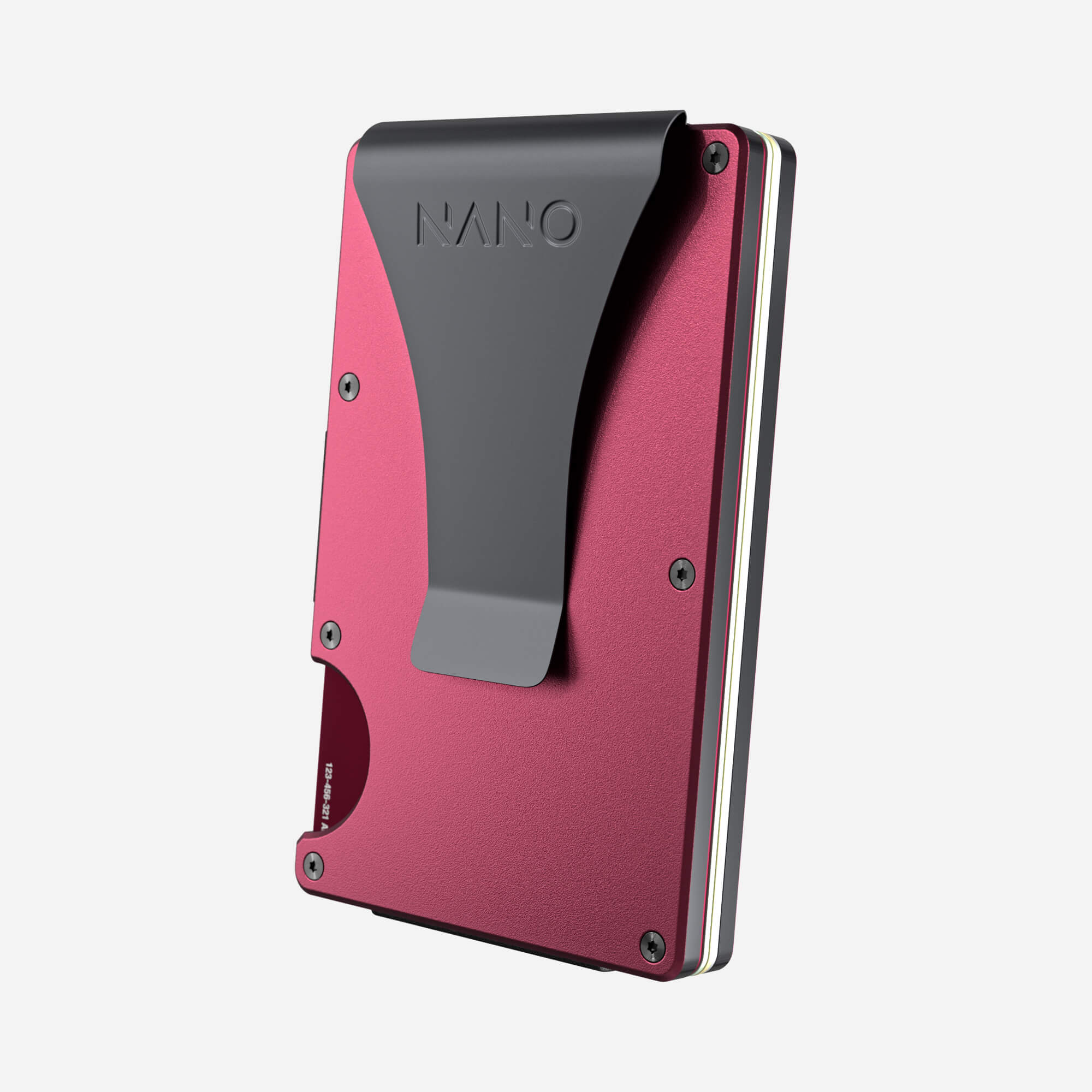 Money Clip Wallet (Portofino Red) Essential Bundle