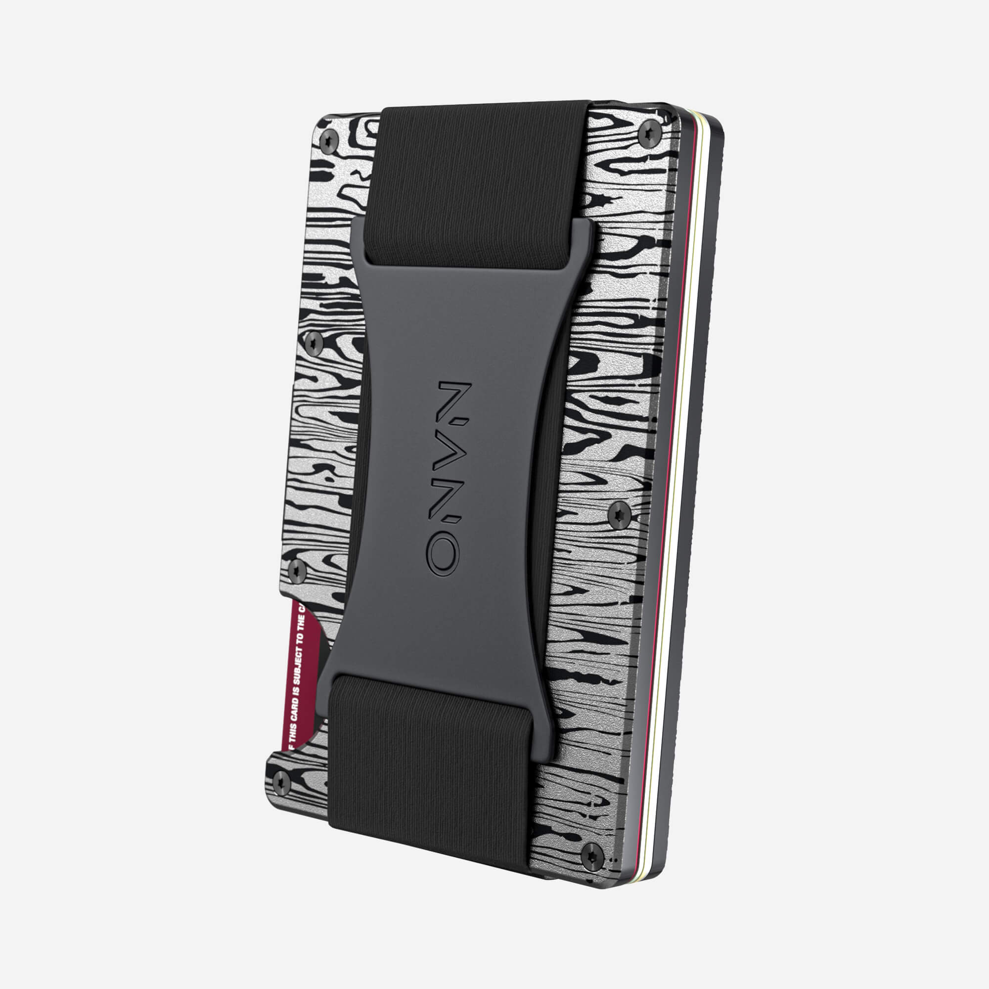 Cash Strap Wallet (Platinum Silver)