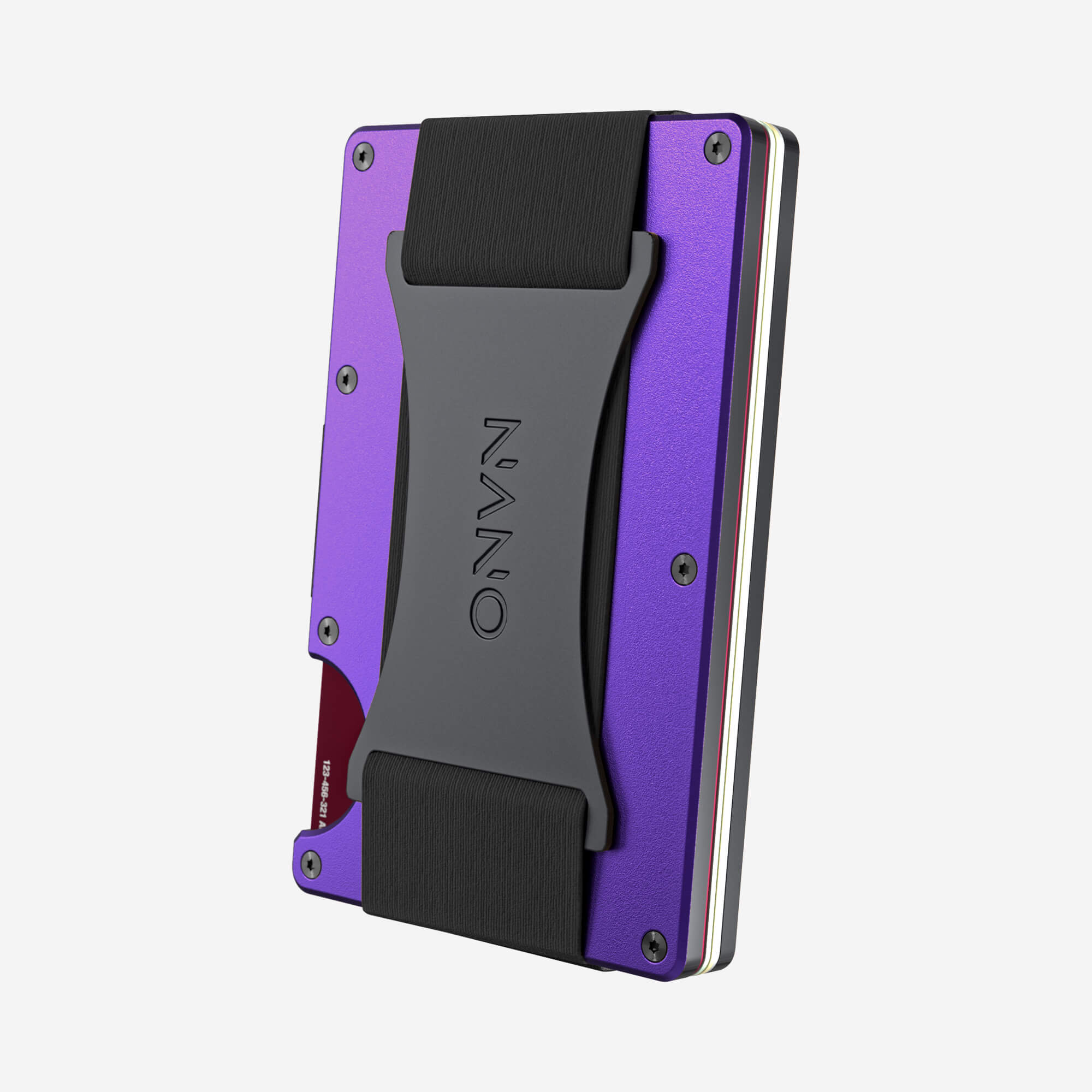 Cash Strap Wallet (Nebula Purple) Essential Bundle