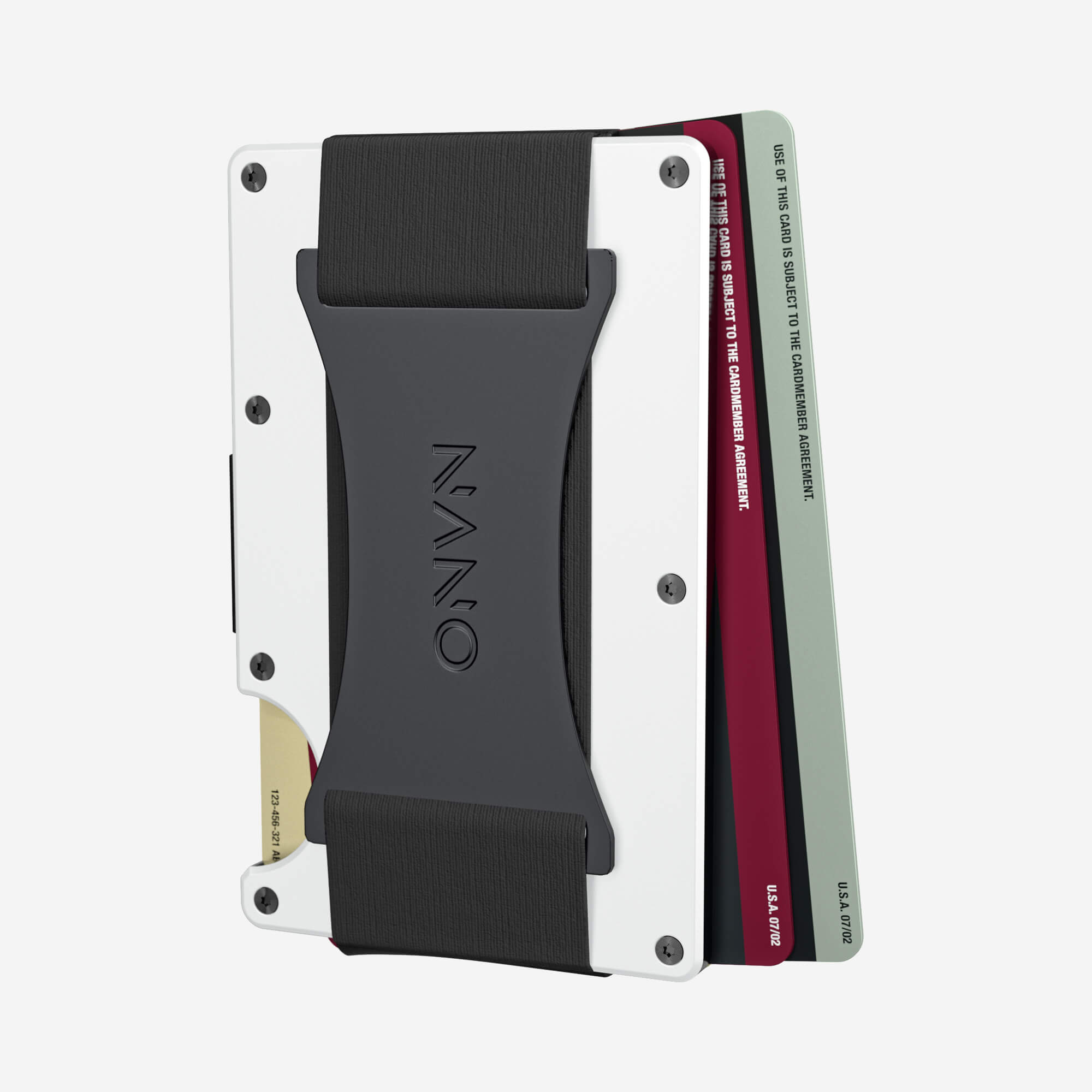 Cash Strap Wallet (Carrera White) Essential Bundle