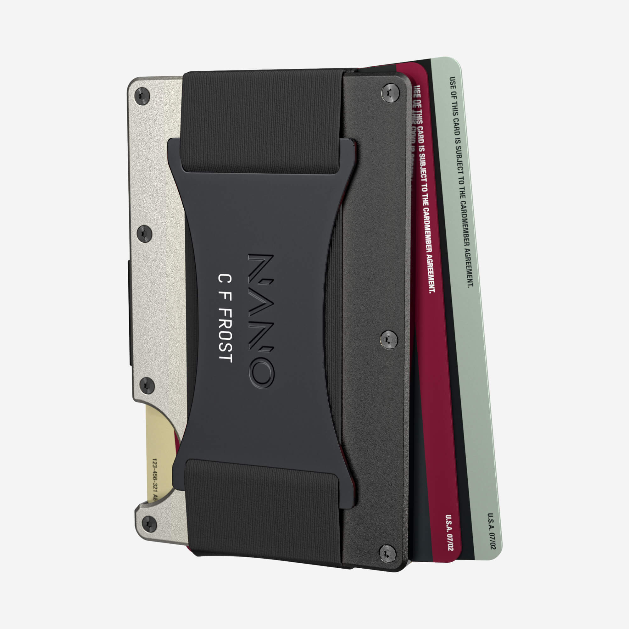 Personalised Cash Strap Wallet (Onyx Eclipse) Essential Bundle