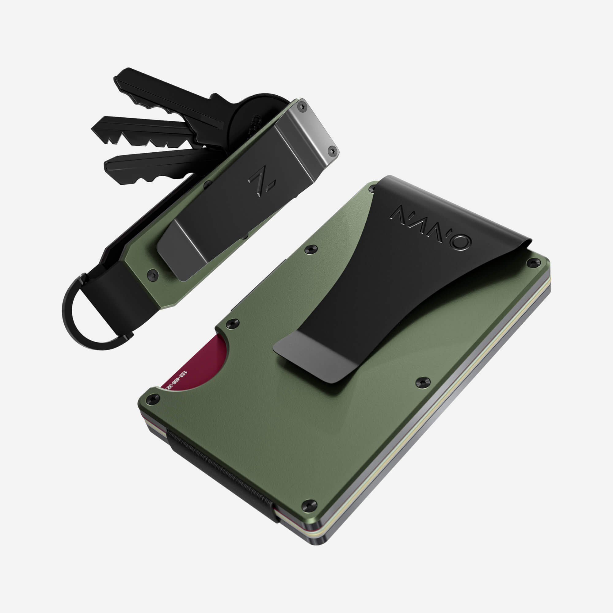 Money Clip Wallet (Heritage Green) Everyday Bundle