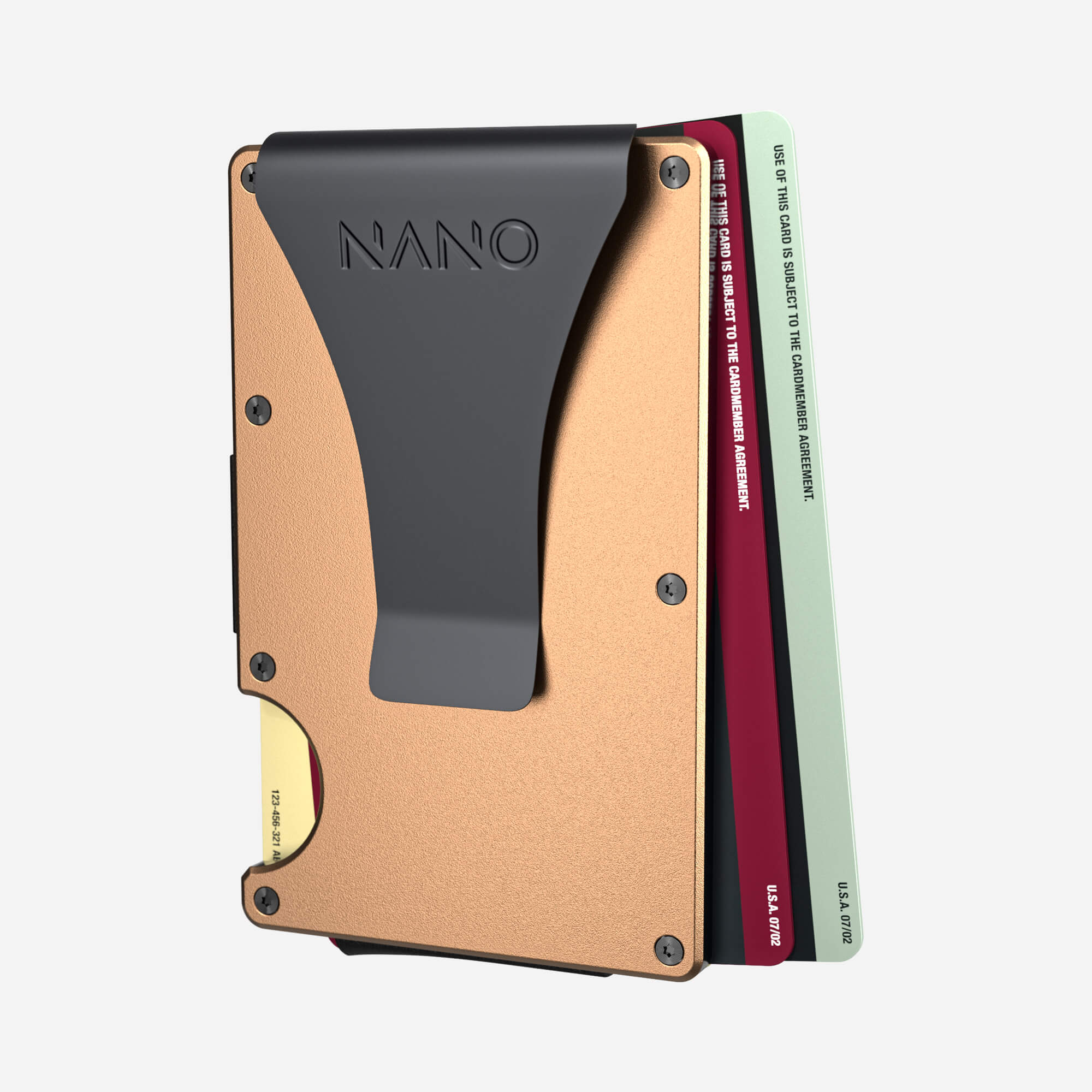 Money Clip Wallet (Spectre Gold) Everyday Bundle