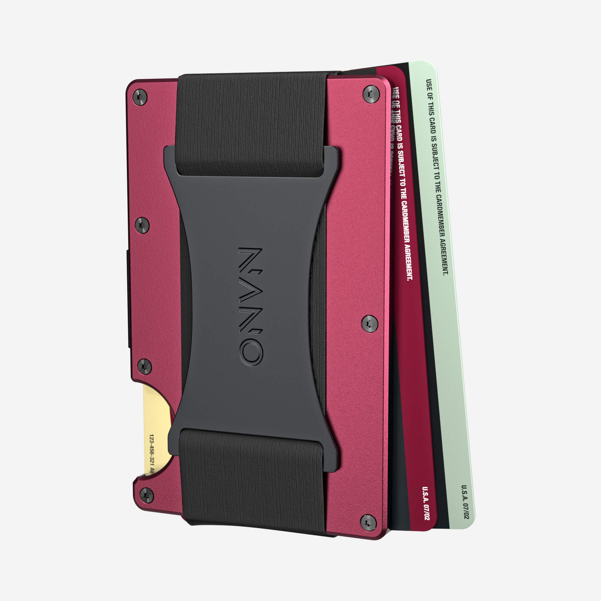 Cash Strap Wallet (Portofino Red) Essential Bundle