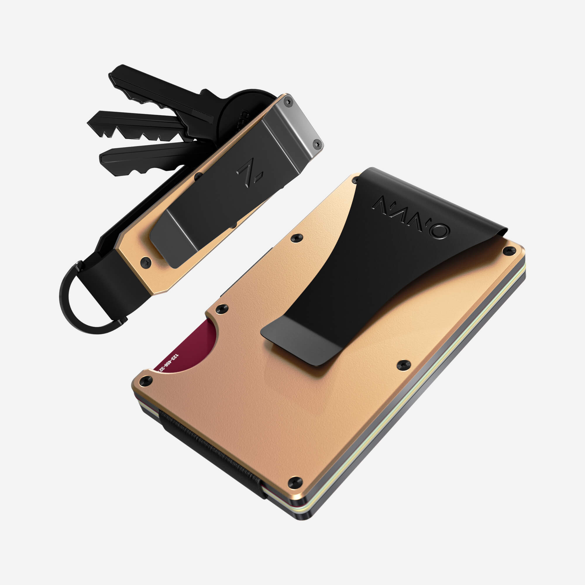 Money Clip Wallet (Spectre Gold) Everyday Bundle