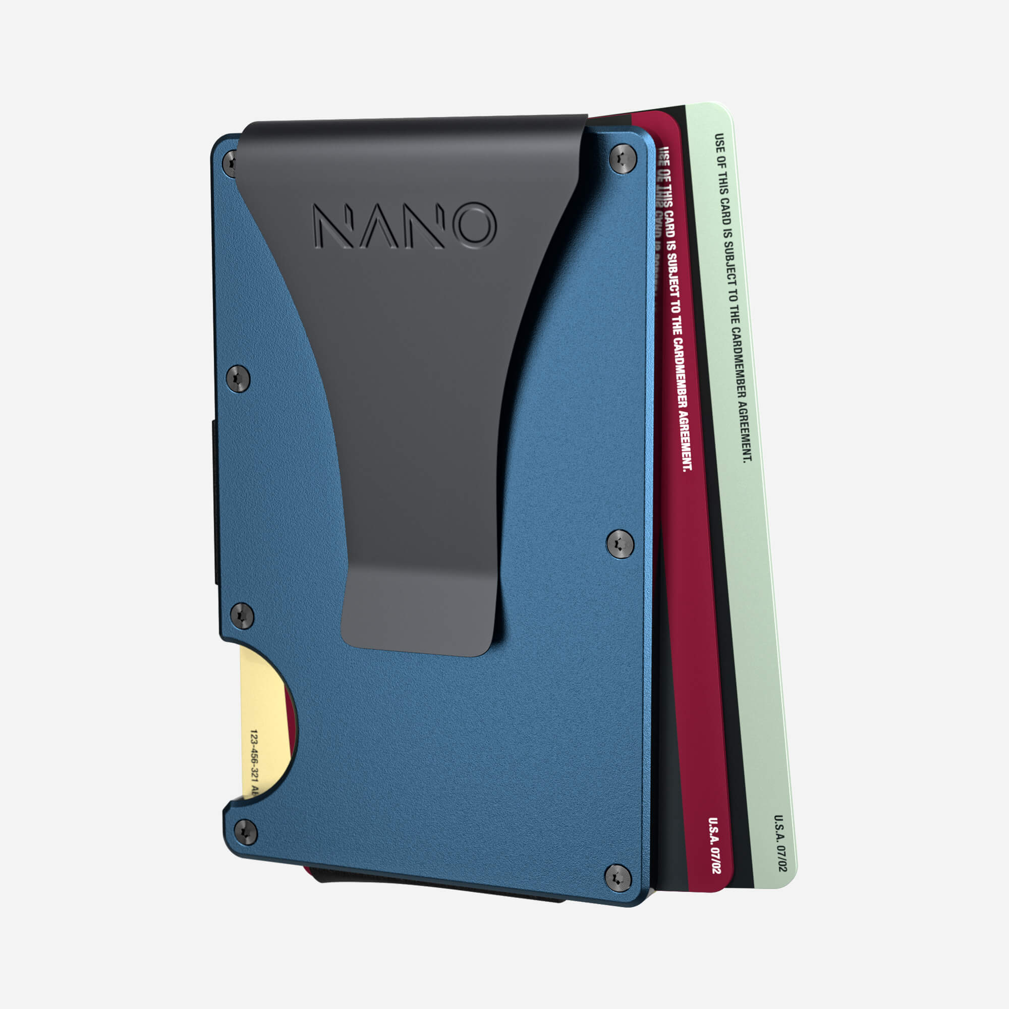 Money Clip Wallet (Riviera Navy) Essential Bundle