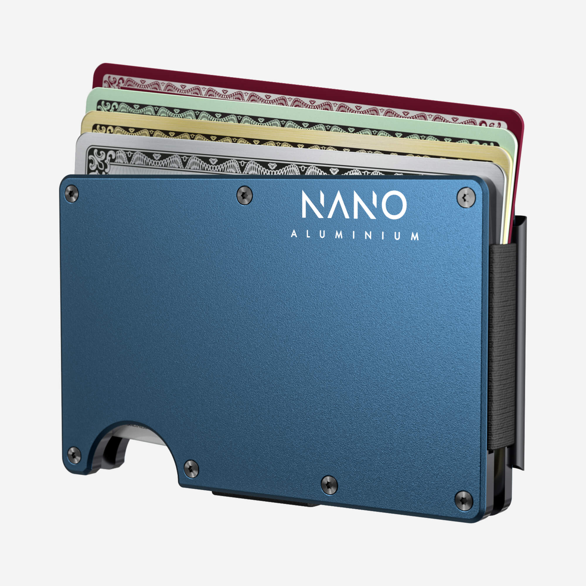 Money Clip Wallet (Riviera Navy) Essential Bundle