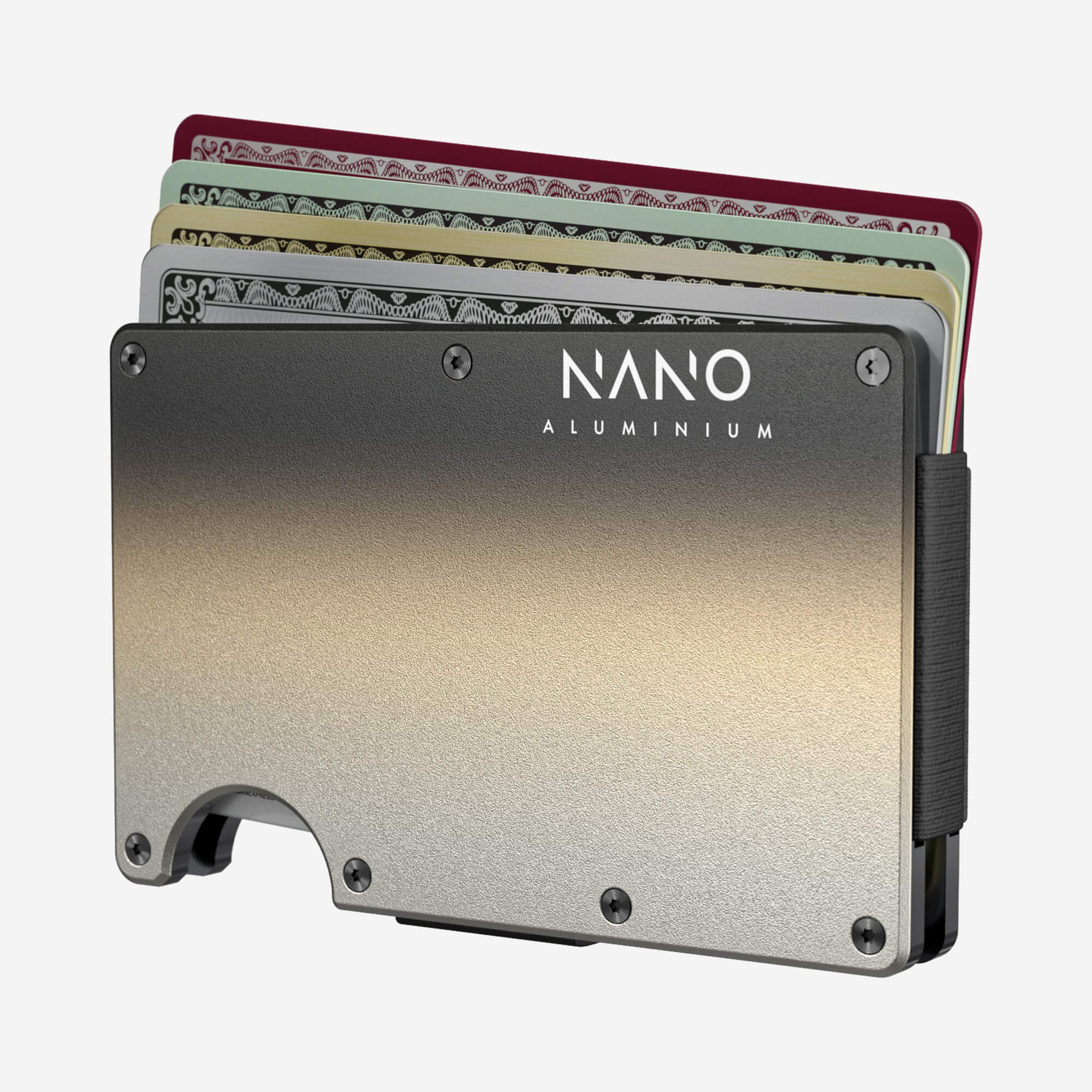 Personalised Cash Strap Wallet (Onyx Eclipse) Essential Bundle