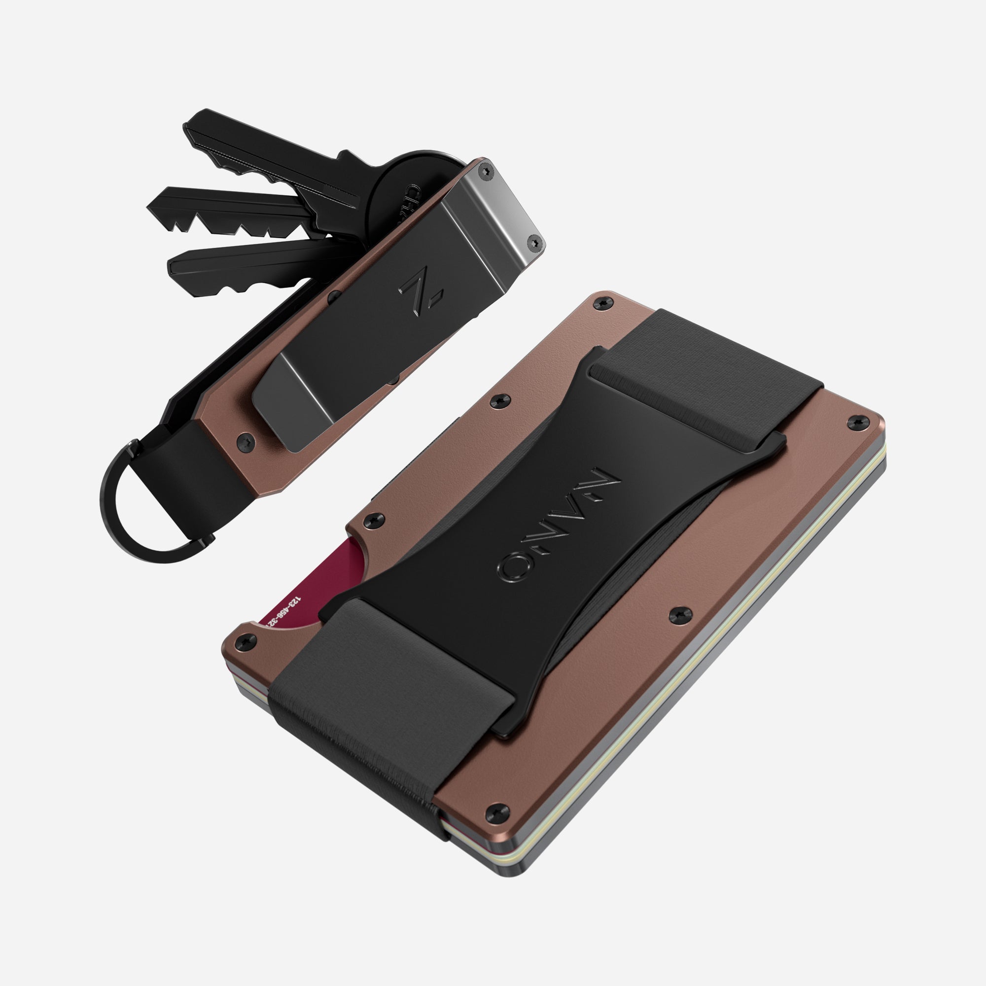 Cash Strap Wallet (Sonic Copper) Everyday Bundle
