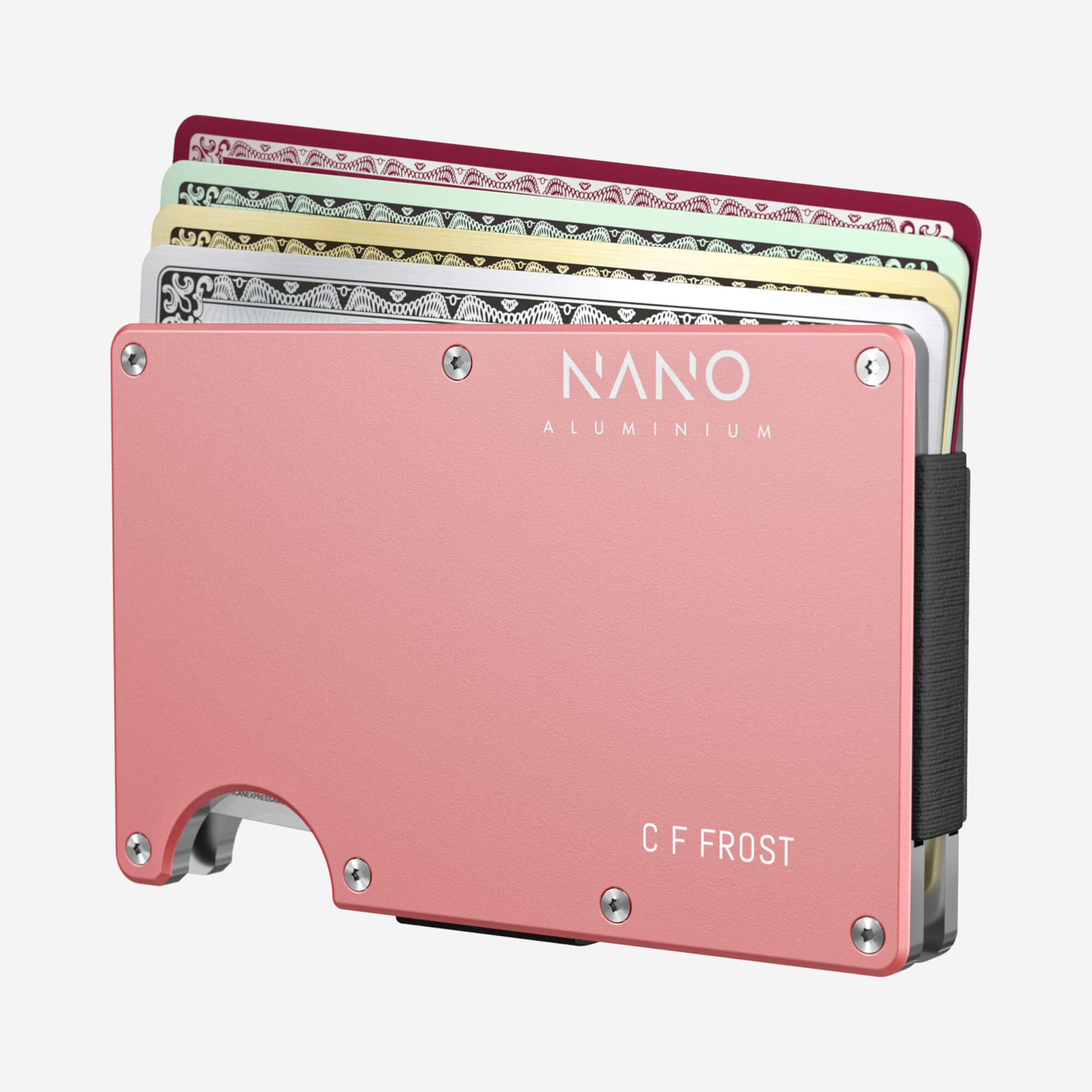 Personalised Cash Strap Wallet (Sunset Blush) Everyday Bundle