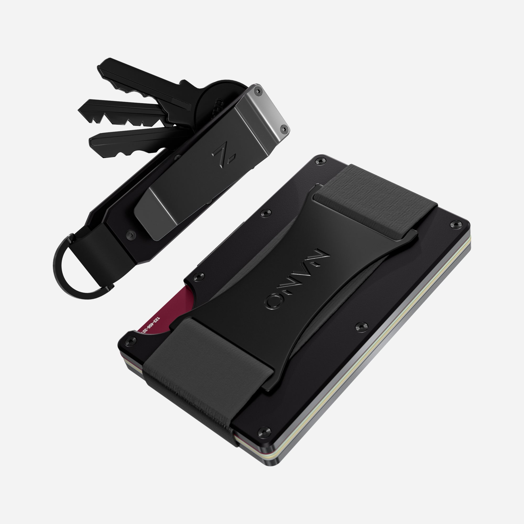 Cash Strap Wallet (Phantom Black) Everyday Bundle