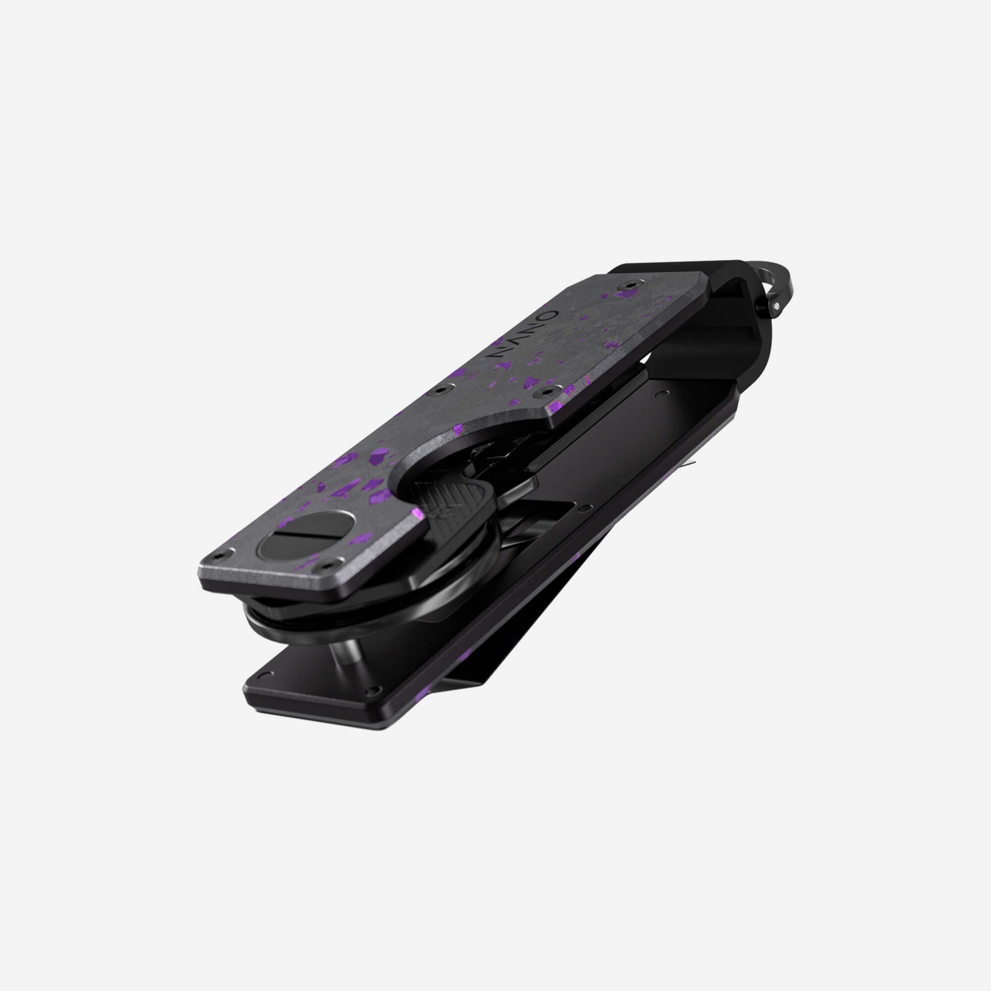 Personalised Key Case (Nero/Viola)
