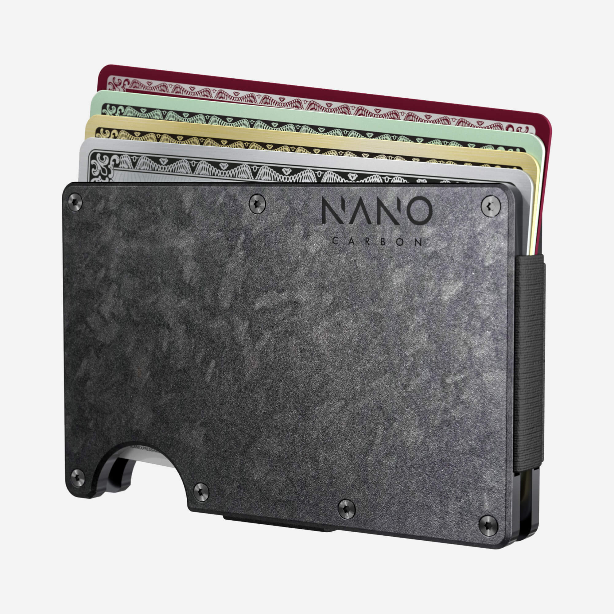 Personalised Cash Strap Wallet (Nero) Essential Bundle