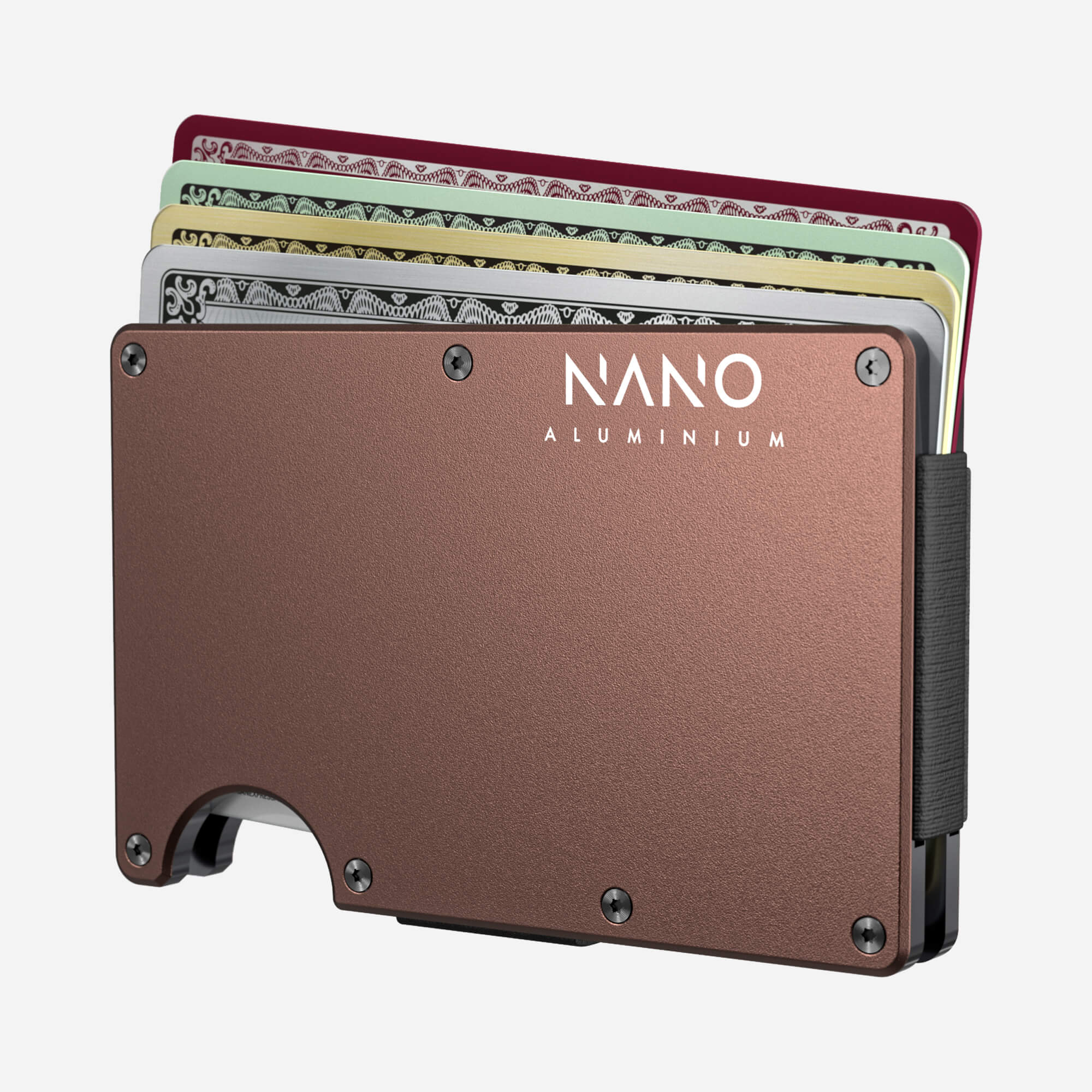 AirTag Cash Strap Wallet (Sonic Copper) Everyday Bundle