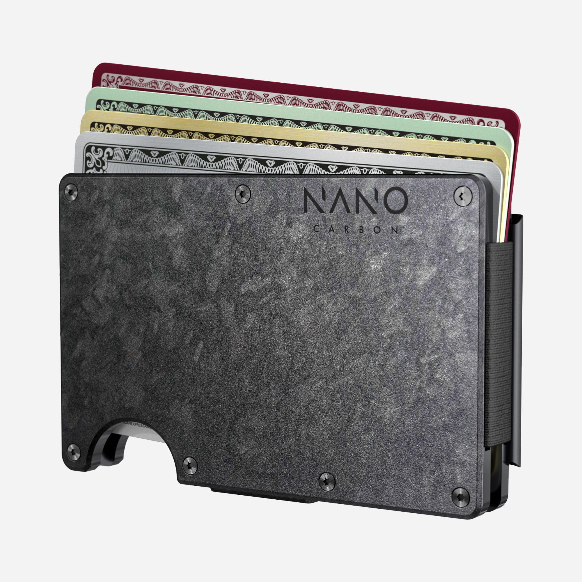 Personalised Money Clip Wallet (Nero) Essential Bundle
