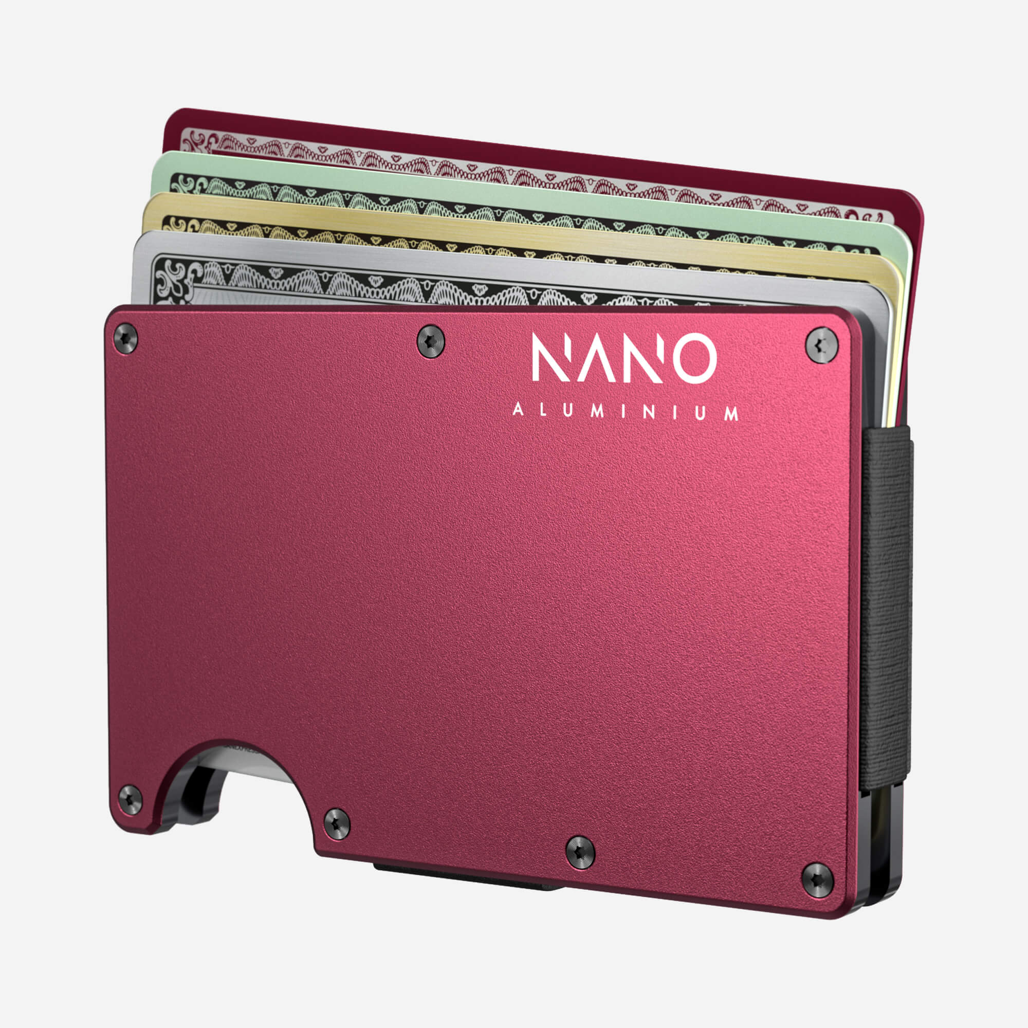 Cash Strap Wallet (Portofino Red) Essential Bundle