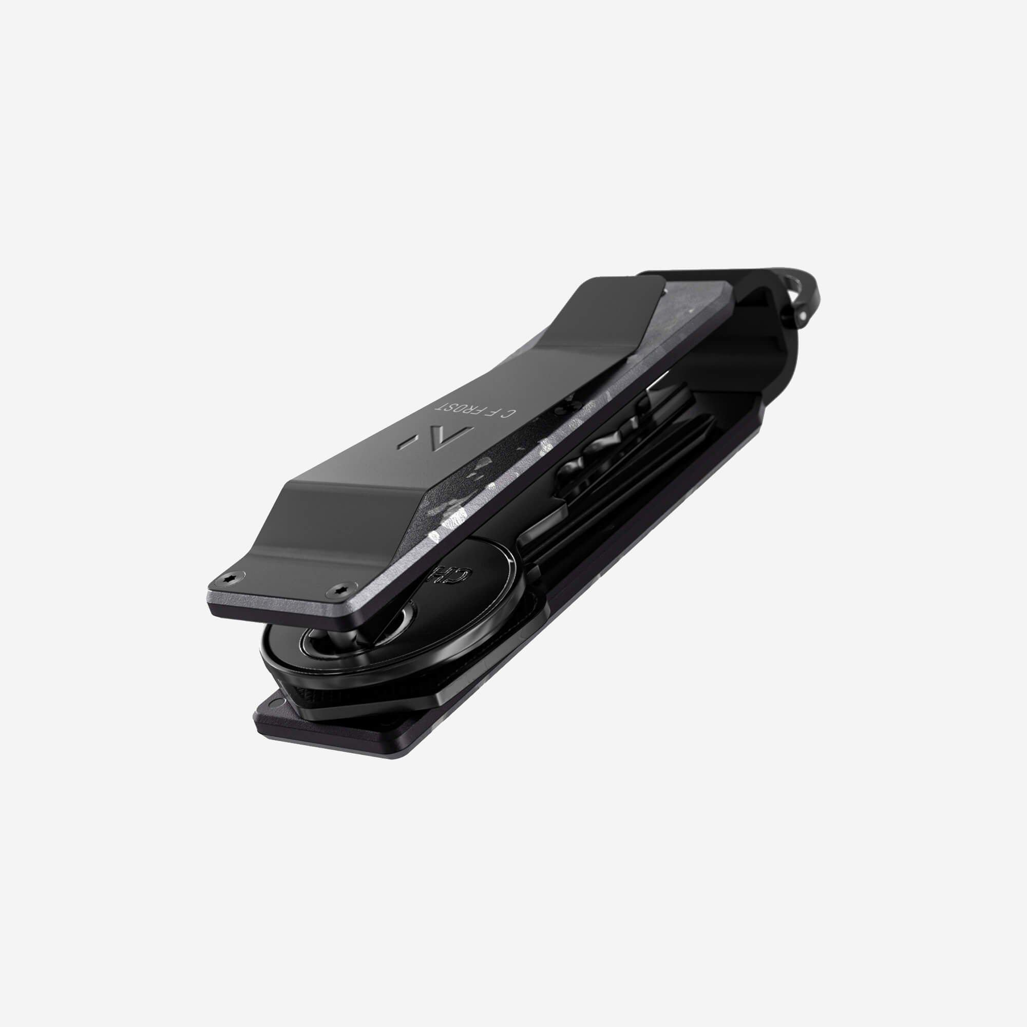 Personalised Key Case (Nero/Argento)