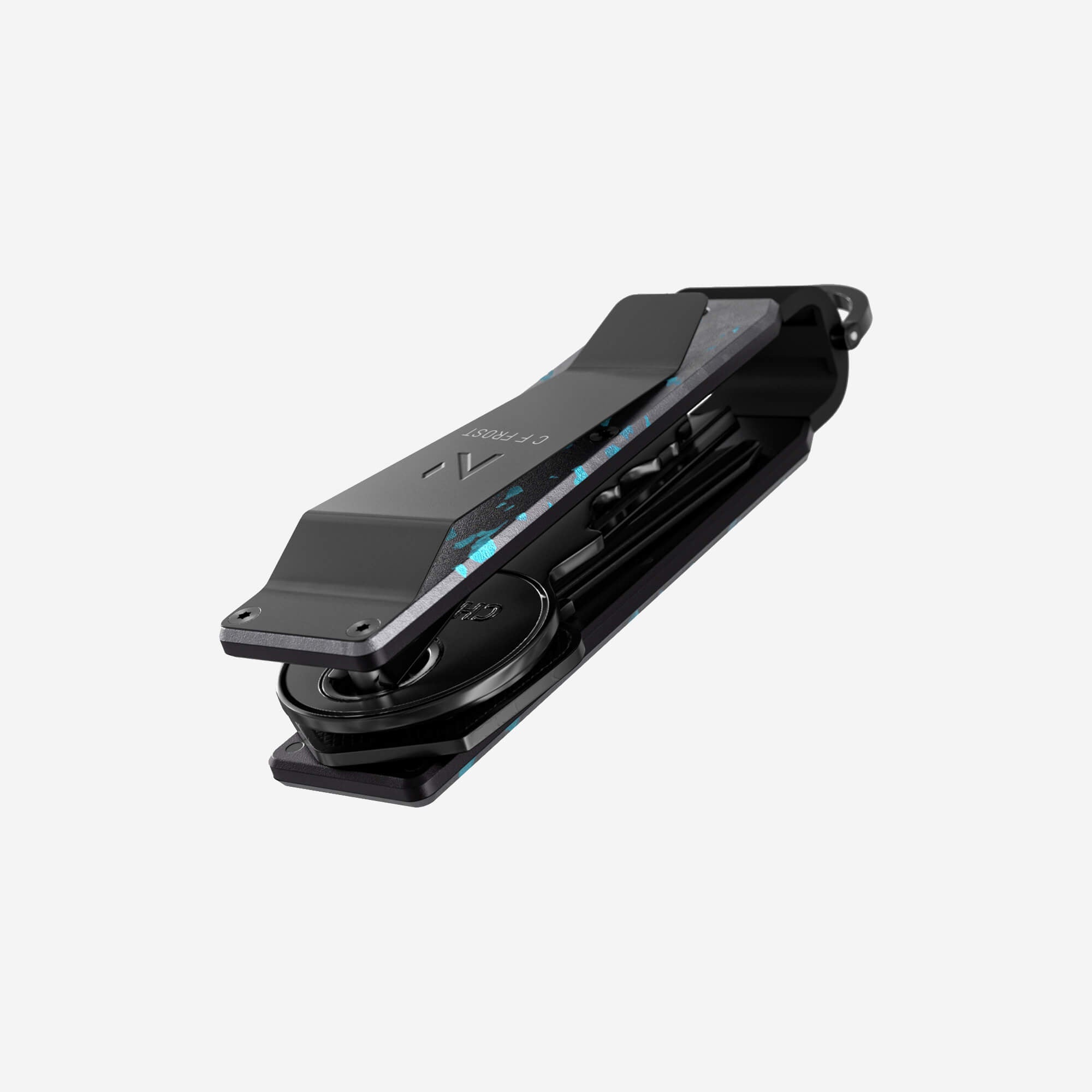 Personalised Key Case (Nero/Azzuro)