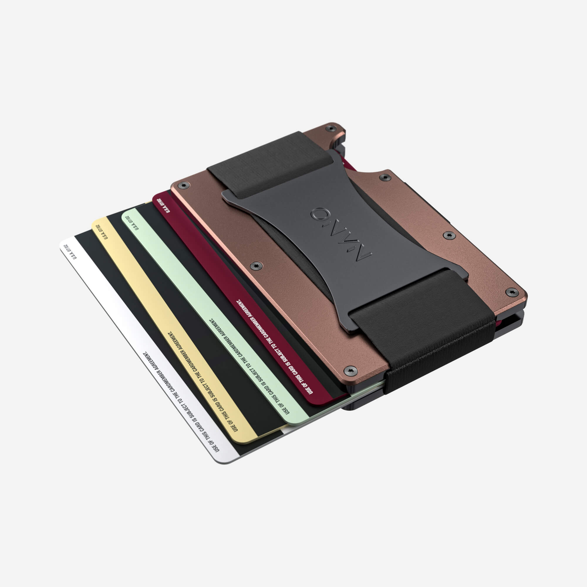 Cash Strap Wallet (Sonic Copper) Essential Bundle