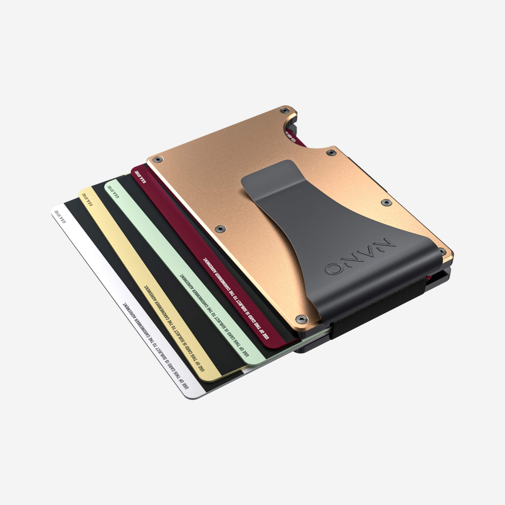Money Clip Wallet (Spectre Gold) Everyday Bundle