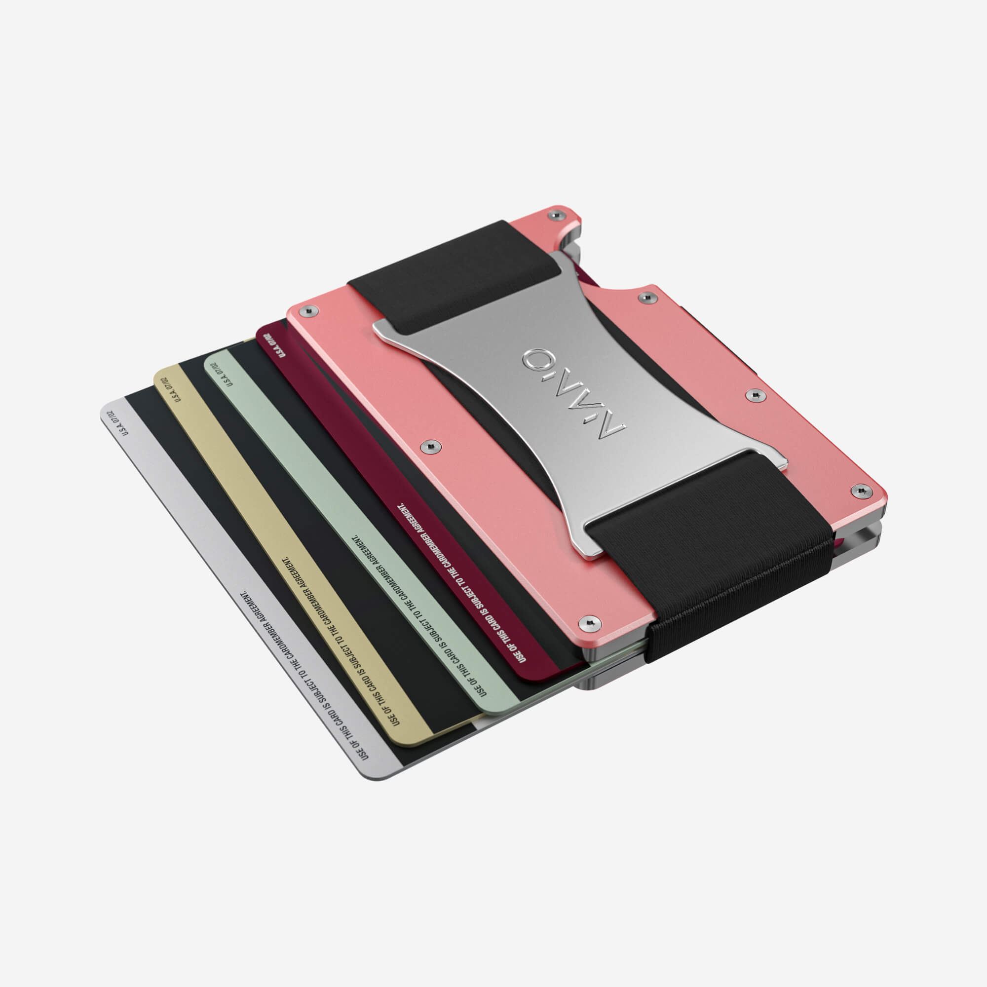 Personalised Cash Strap Wallet (Sunset Blush) Everyday Bundle
