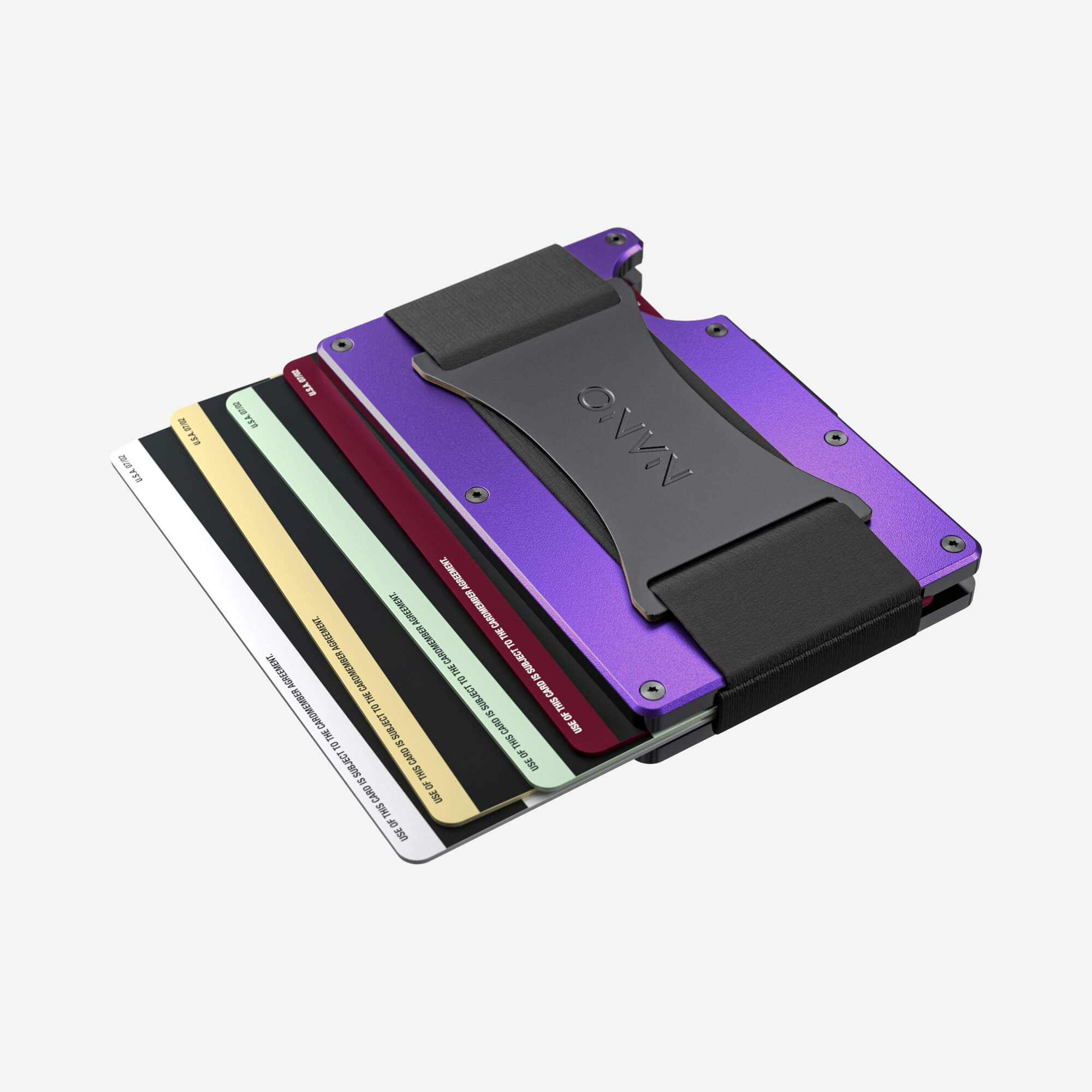 Cash Strap Wallet (Nebula Purple) Essential Bundle