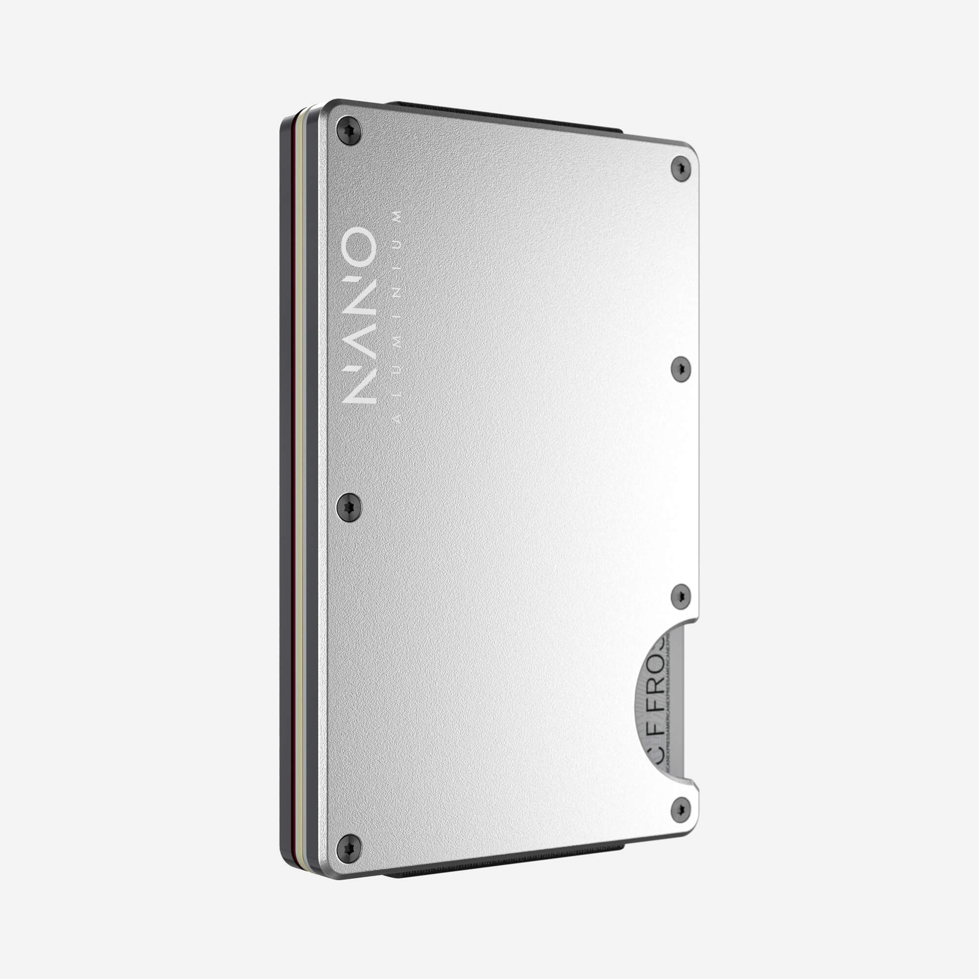 AirTag Money Clip Wallet (Ghost Silver) Everyday Bundle